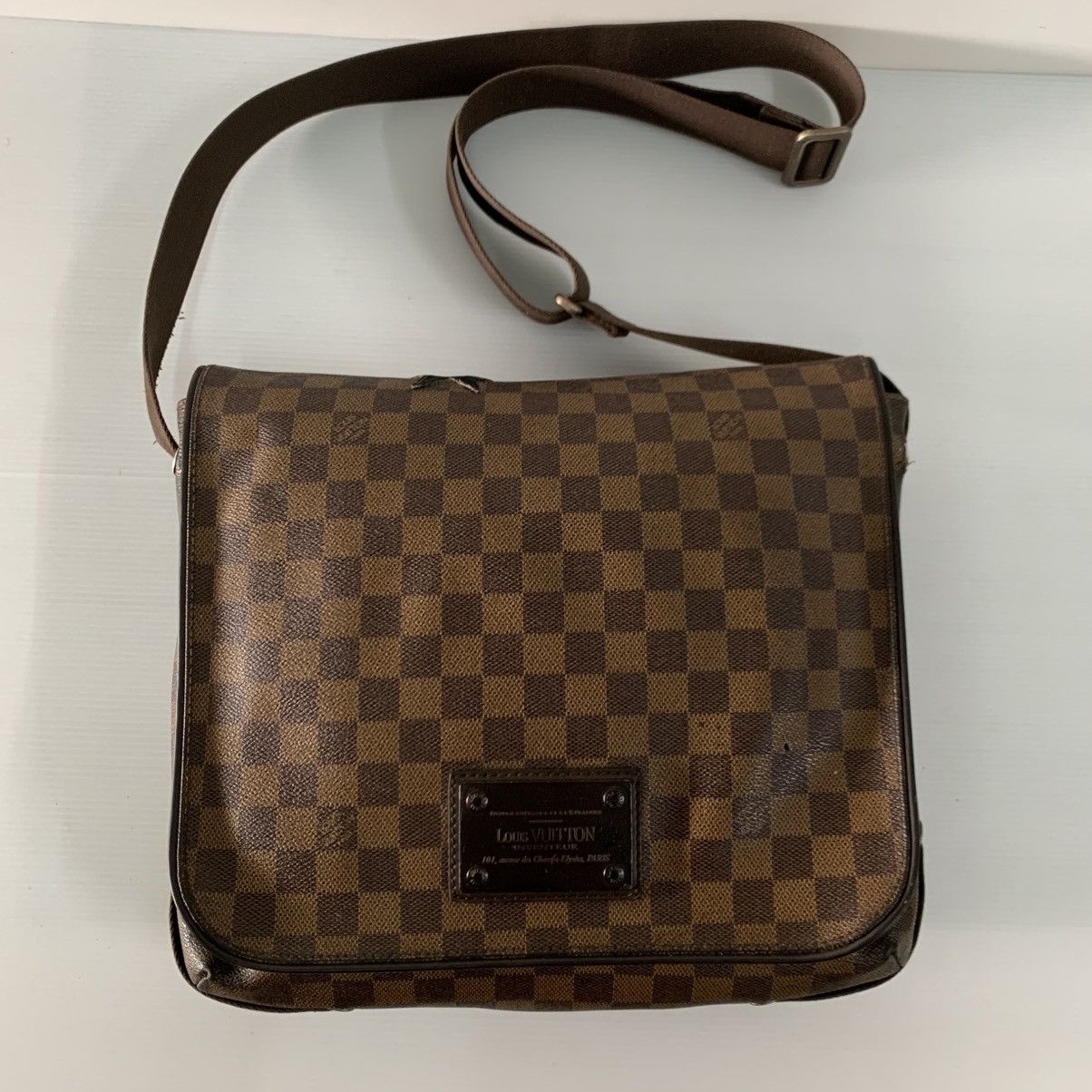 Louis Vuitton Louis Vuitton Damier Ebene Mesengger Size ONE SIZE - 2 Thumbnail