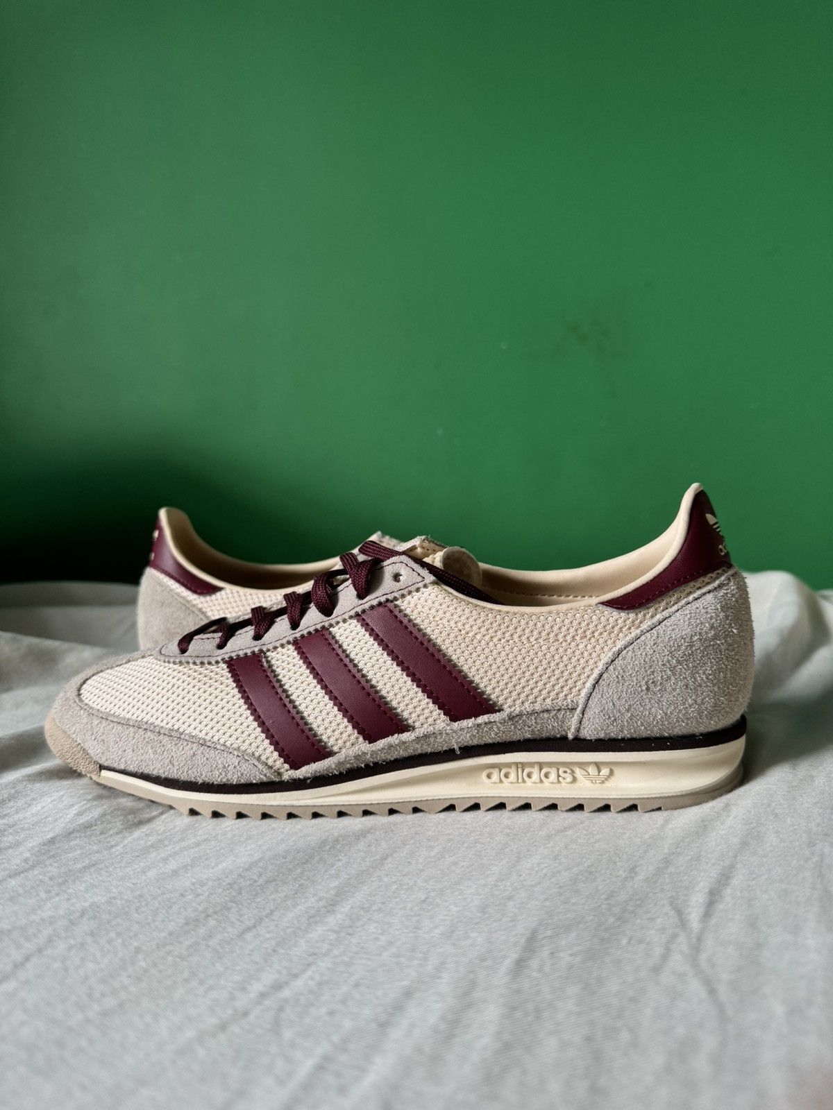Adidas Adidas sl 72 og crystal sand shadow red 2023 Size US 7.5 / IT 37.5 - 1 Thumbnail