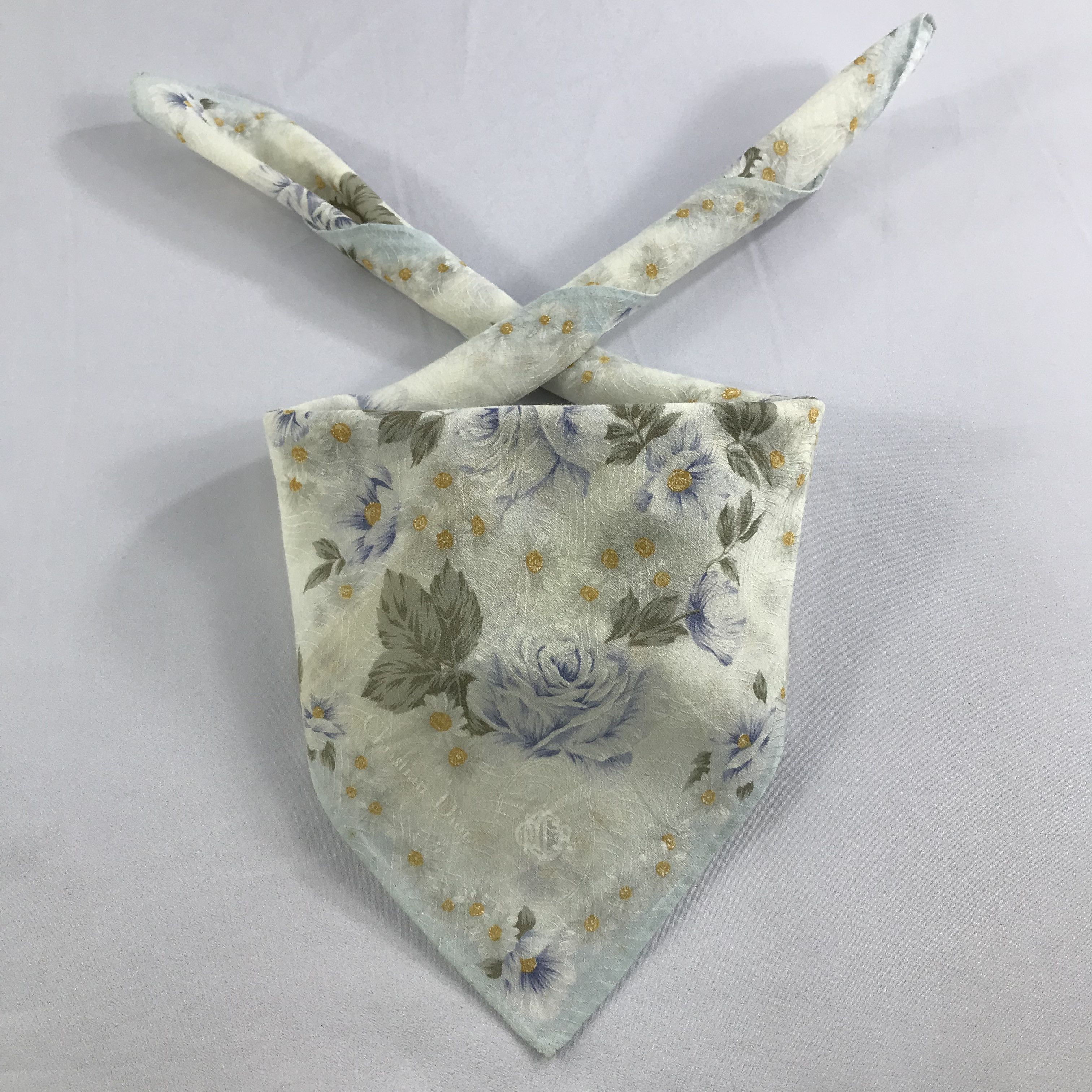Vintage Christian Dior Bandana / Handkerchief / Neckerchief - S2579 Size ONE SIZE - 3 Thumbnail