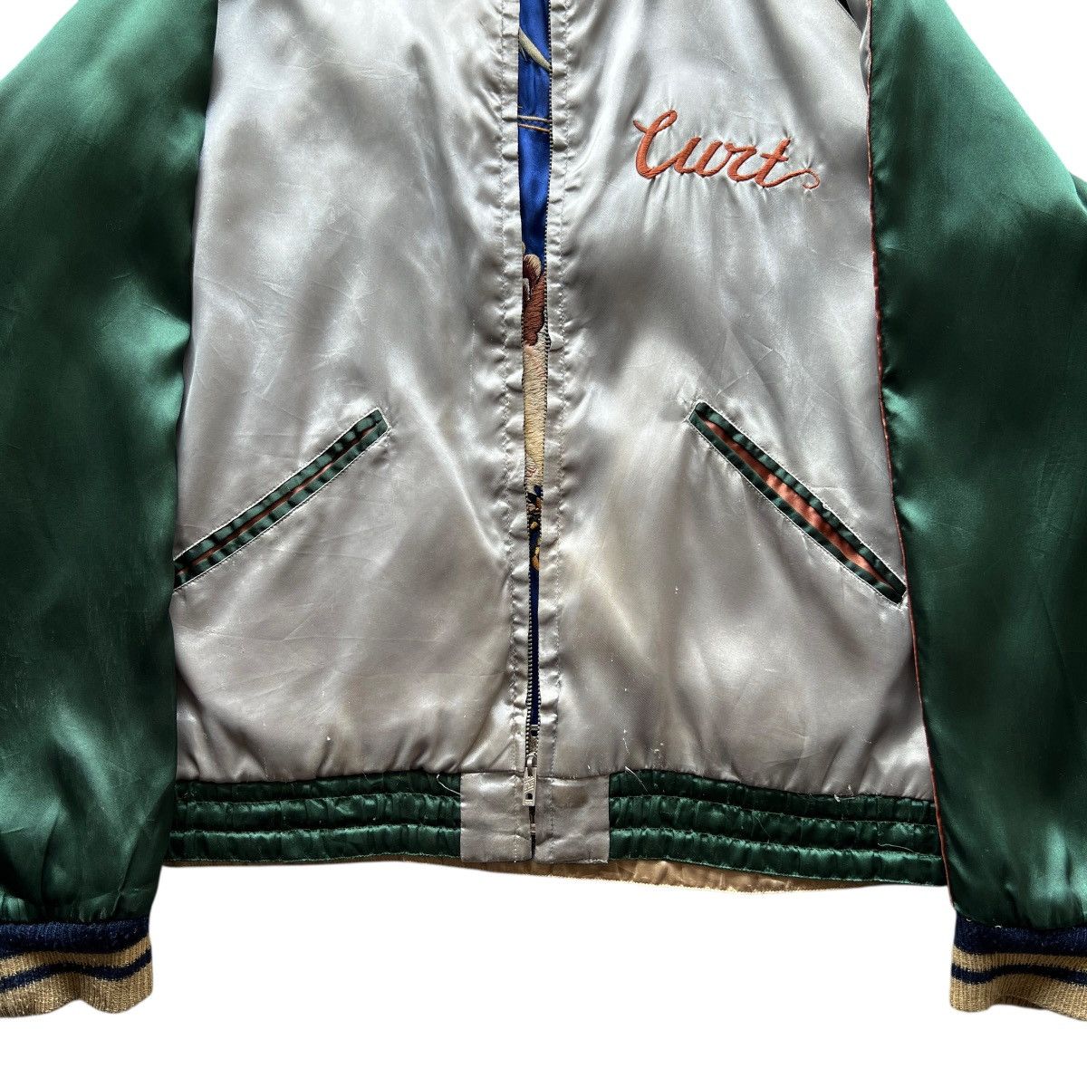 Tailor Toyo 🔥 Vintage Tailor Toyo Reversible Sukajan Souvenir jacket Size US M / EU 48-50 / 2 - 11 Thumbnail