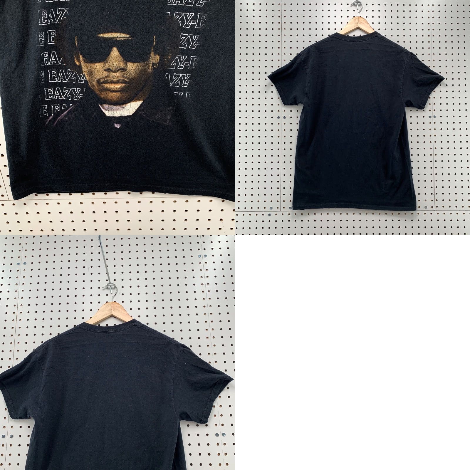 Vintage Eazy E Rap Tee Shirt Mens Medium Black Hip Hop 90s Compton NWA EAZY-E T-Shirt Size US M / EU 48-50 / 2 - 9 Thumbnail