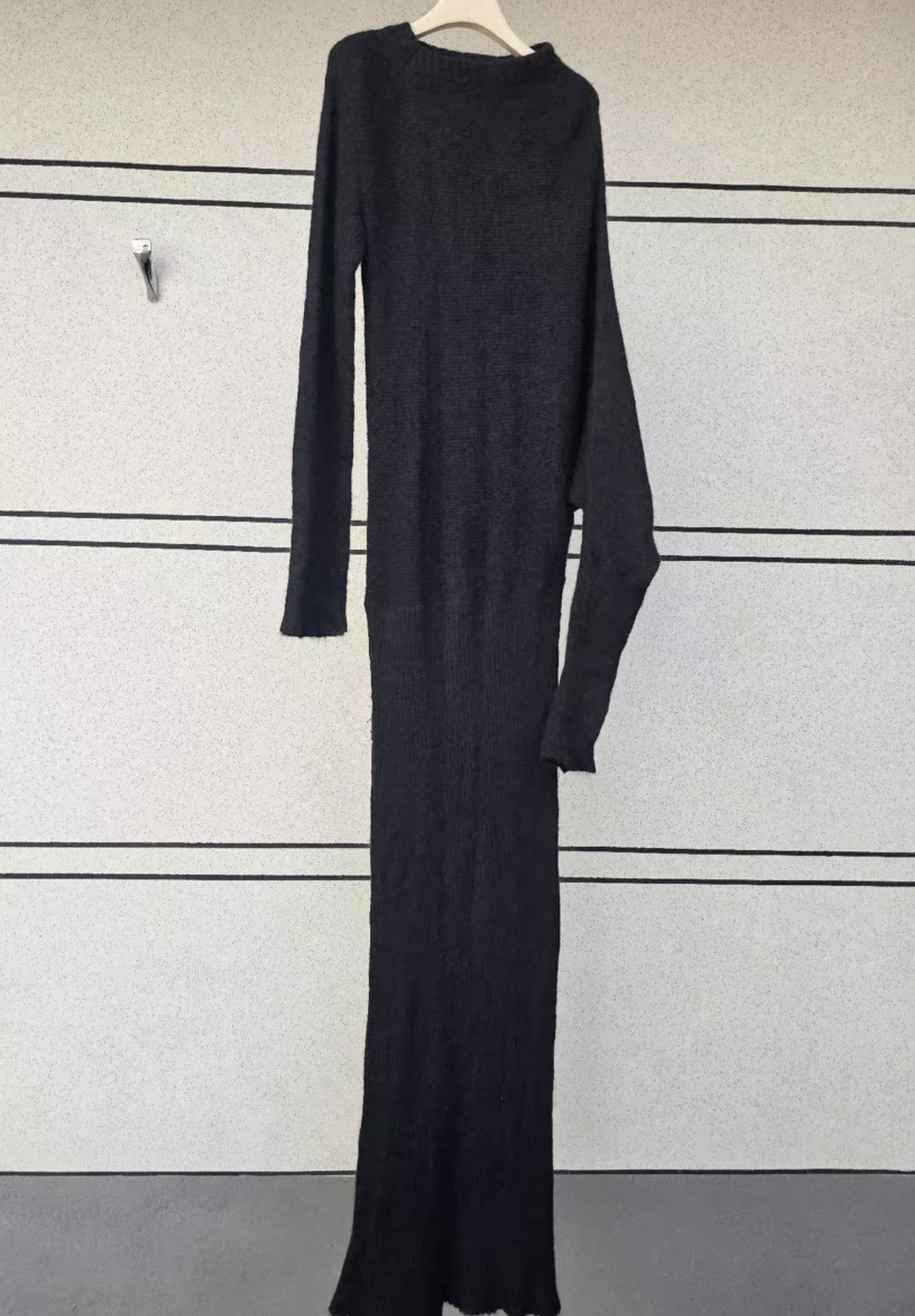 Ann Demeulemeester Ann demeulemeester mohair grown long dress Size S / US 4 / IT 40 - 4 Thumbnail