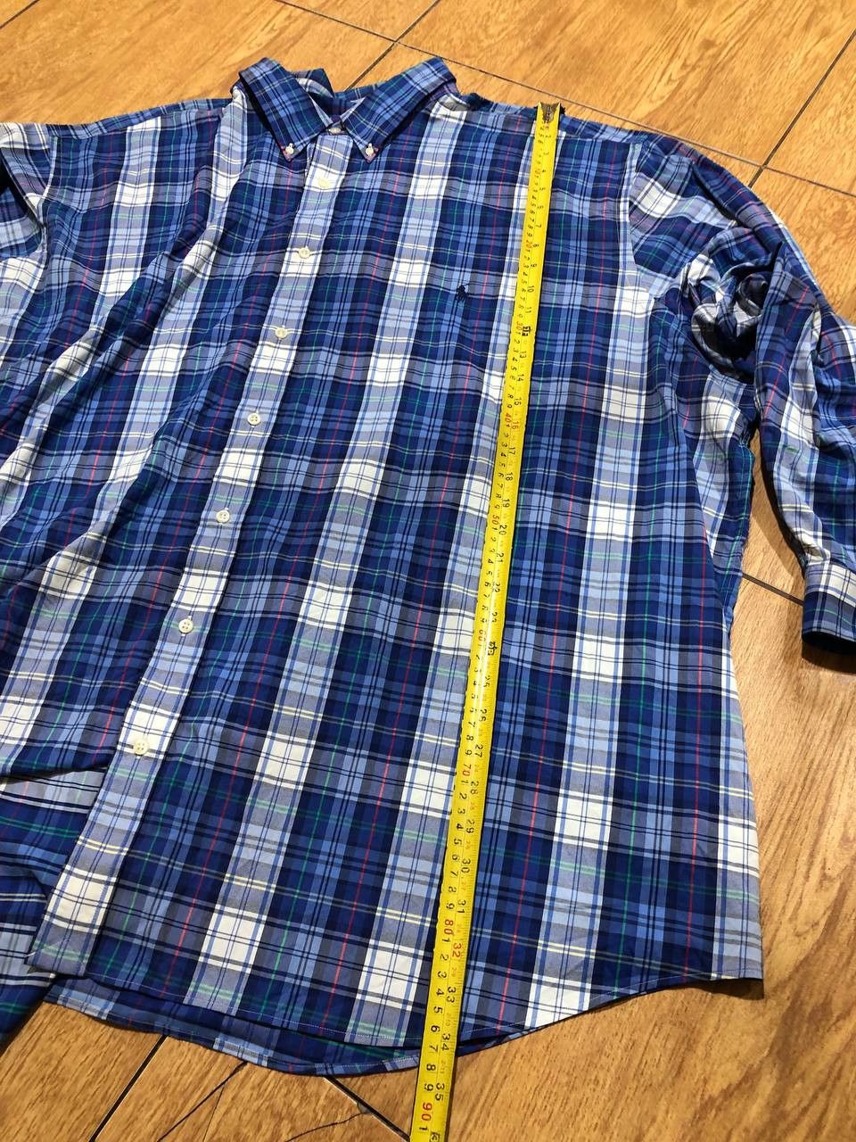 Polo Ralph Lauren Polo Ralph Lauren Performance Dress Shirt Plaid Size US XXL / EU 58 / 5 - 9 Thumbnail