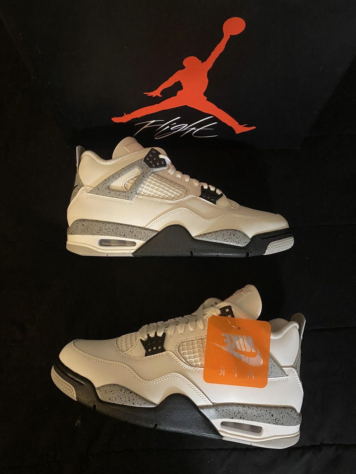 Jordan Brand × Nike White cement Jordan 4 Size US 9 / EU 42 - 1 Thumbnail