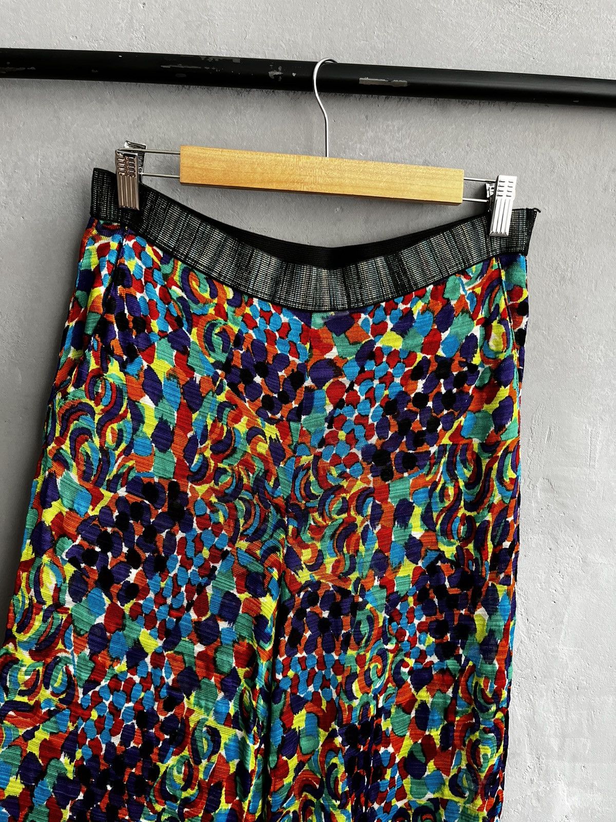 Designer × Missoni × Other Missoni Pink Knit Chevron Pants Size 30" / US 8 / IT 44 - 2 Thumbnail