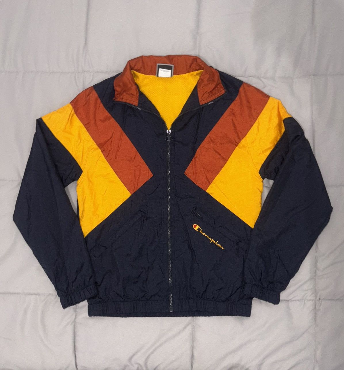 Champion Champion Nylon Warm Up Jacket Men’s Small Size US S / EU 44-46 / 1 - 1 Thumbnail