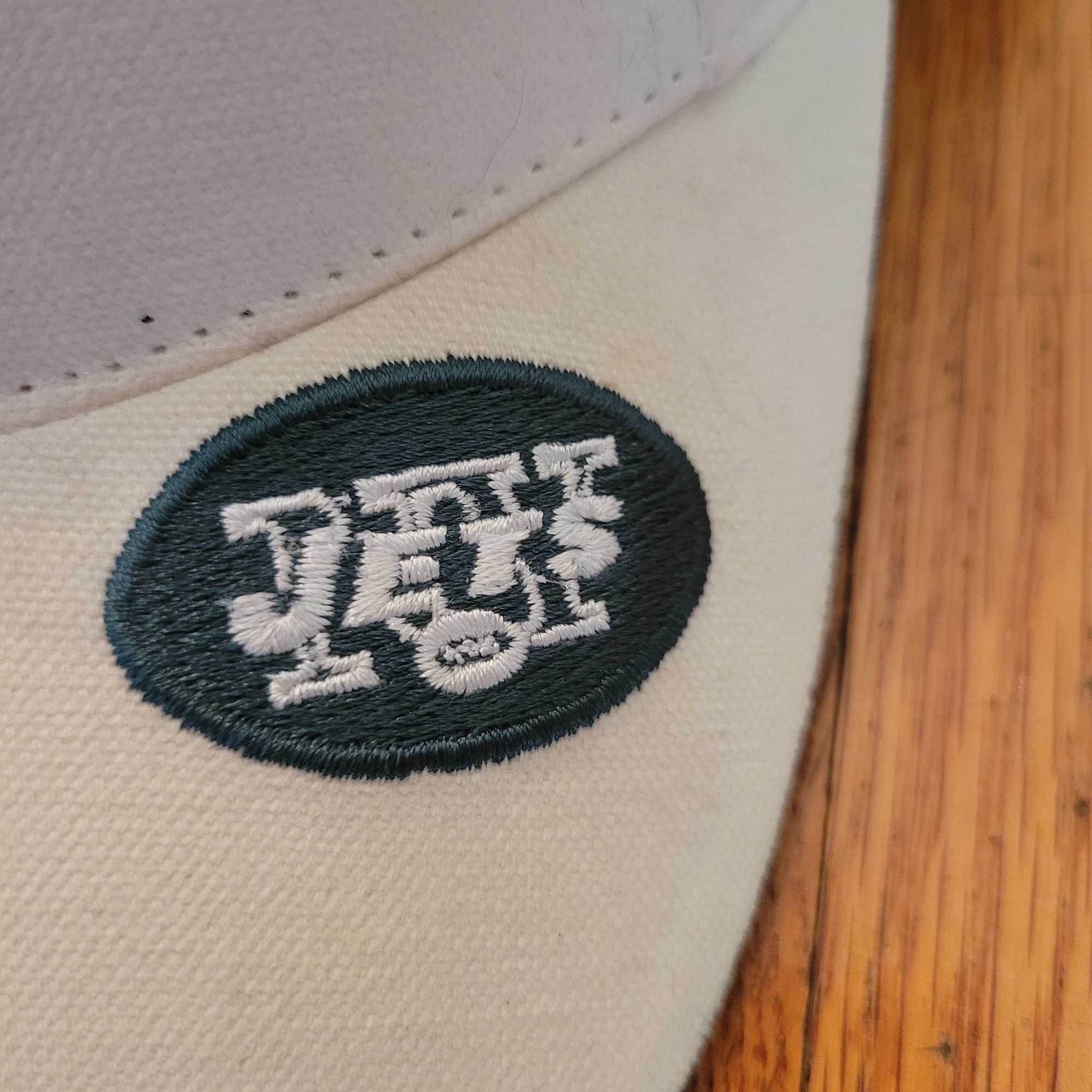 Reebok Vintage Reebok NFL Pro Line New York Jets Hat White Green OS Size ONE SIZE - 5 Thumbnail