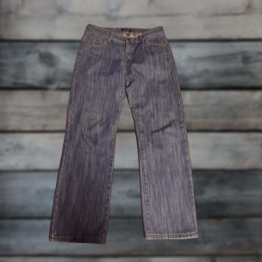 Vintage SSLR Jeans Adult 32 Blue Lined Regular Straight Men's Size US 32 / EU 48 - 1 Thumbnail