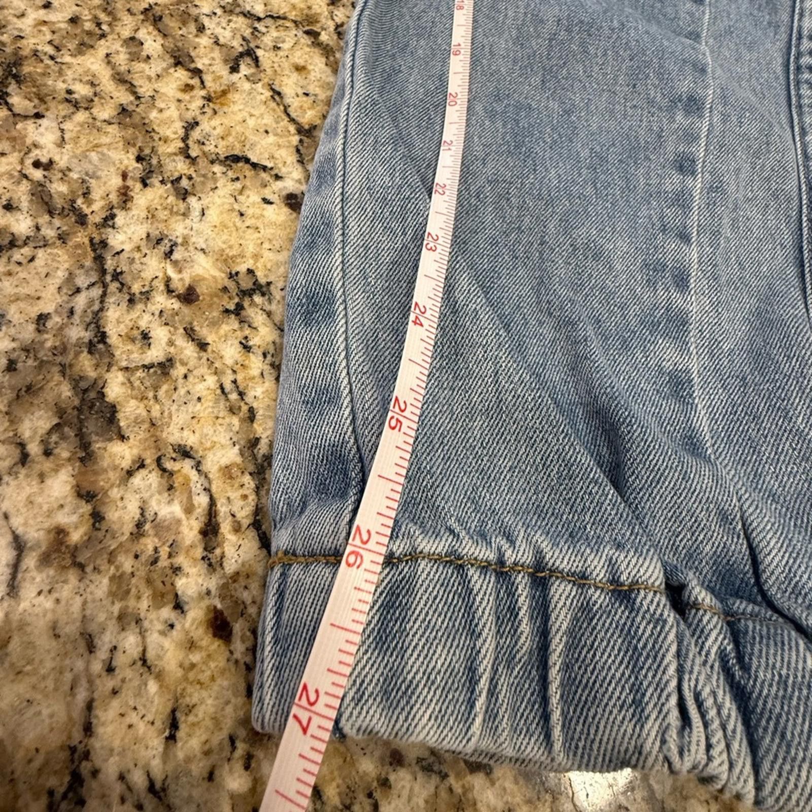 Forever 21 Forever 21 retro light wash elastic ankle denim jeans SZ SM Size 28" / US 6 / IT 42 - 7 Thumbnail