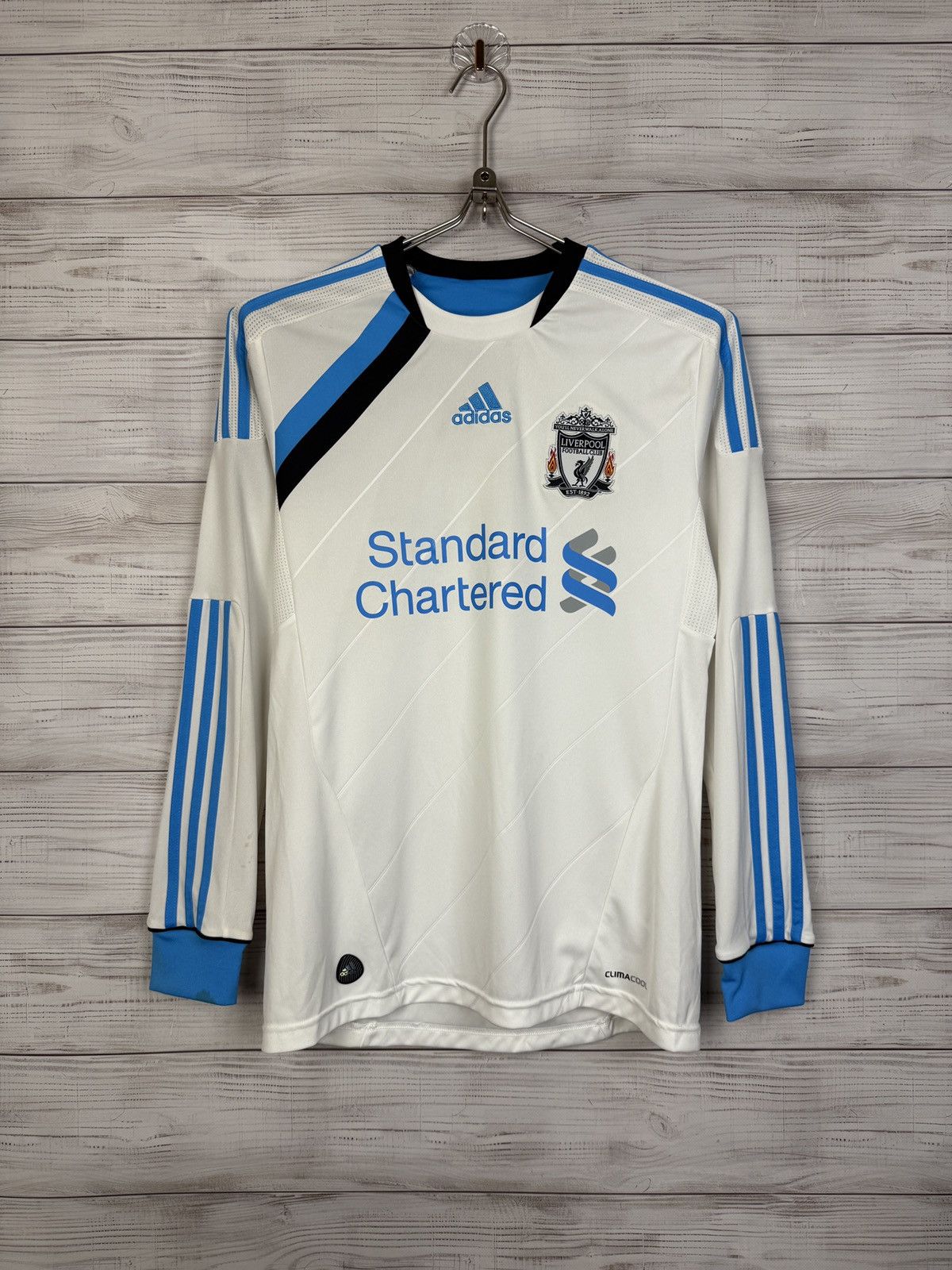 Adidas Adidas Liverpool F.C Suarez away jersey Longsleeve 2010/2011 Size US S / EU 44-46 / 1 - 1 Thumbnail