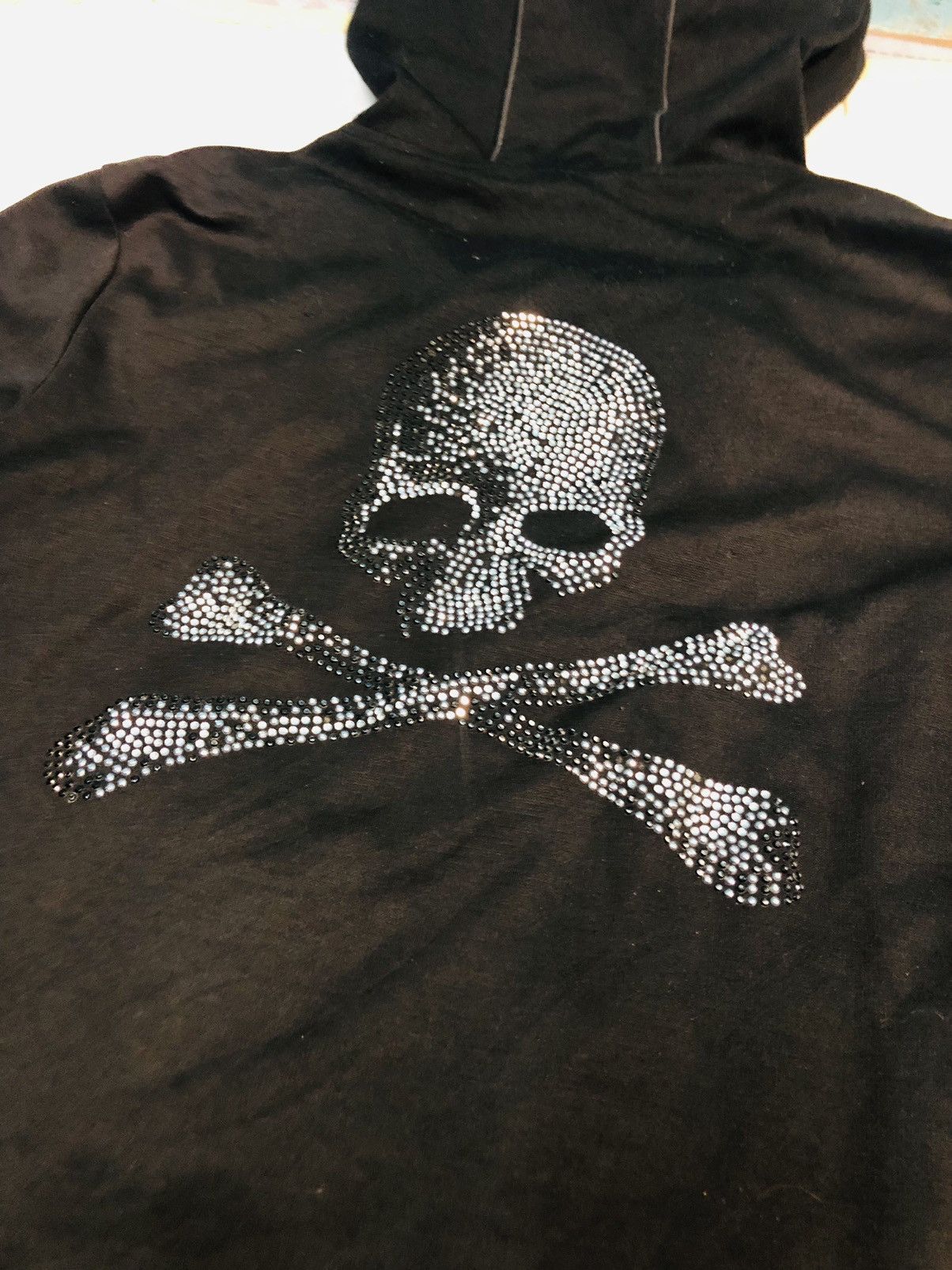 Japanese Brand Paste Beads Skull Sweater Hoodies (18) Size US L / EU 52-54 / 3 - 11 Thumbnail