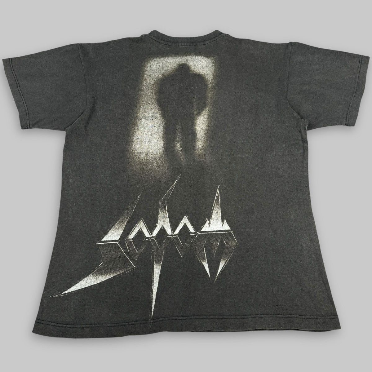 Band Tees Vintage 90s Sodom Tapping The Vein Euro All Over Rare Shirt Size US L / EU 52-54 / 3 - 3 Thumbnail