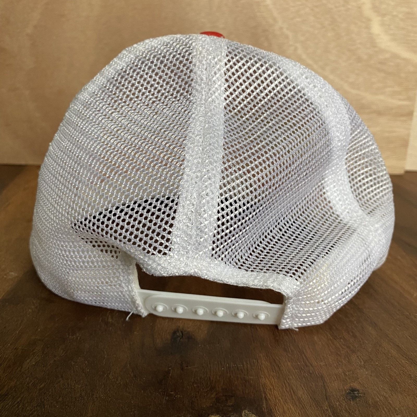 Other Vtg Cedar Point Snapback Trucker Rope Mesh Hat Cap Red White Size ONE SIZE - 4 Thumbnail