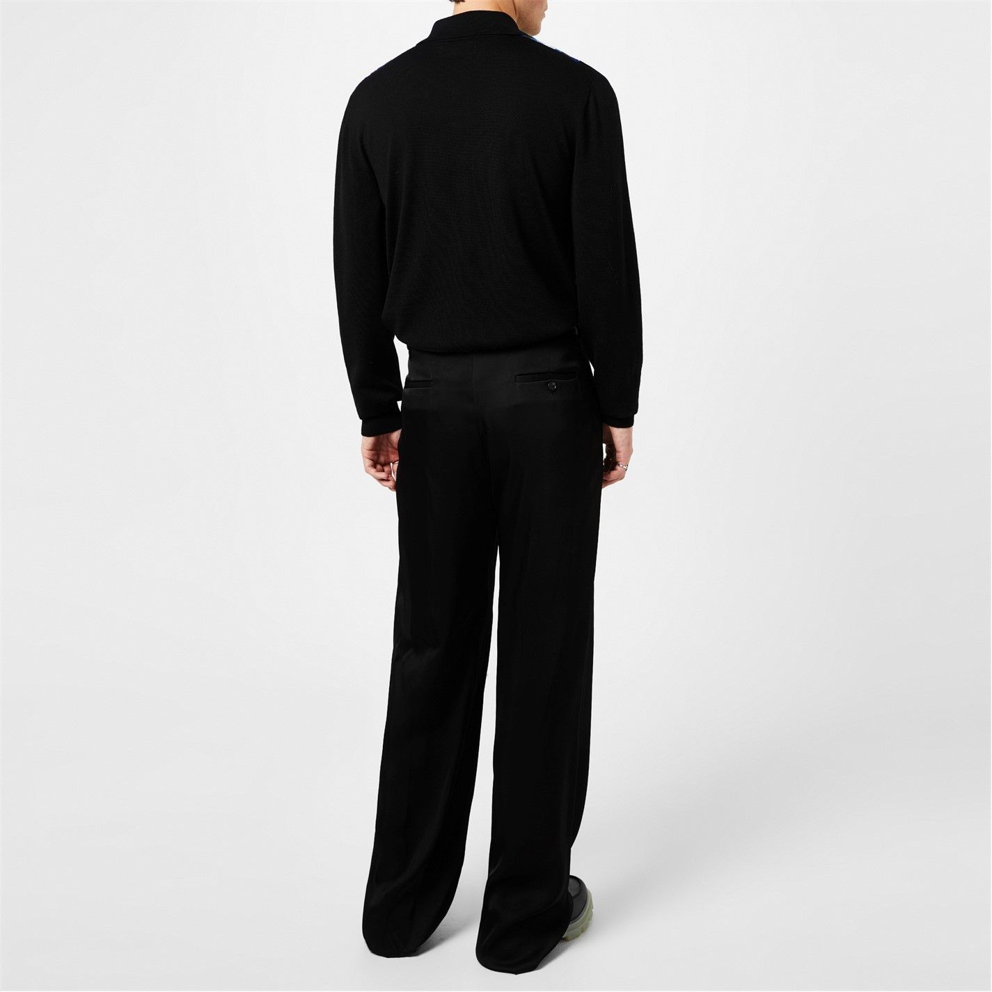 Amiri AMIRI Crystal Long Sleeve Polo Shirt Size US XL / EU 56 / 4 - 3 Thumbnail