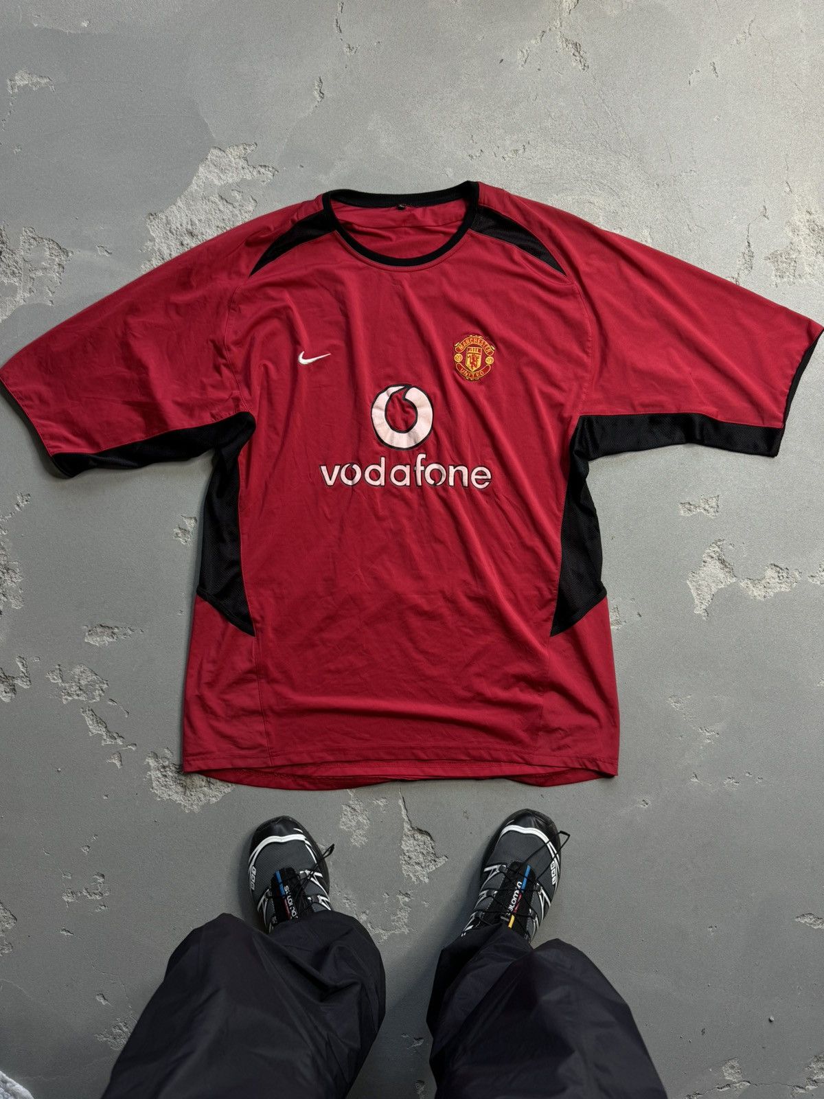Nike 02-04 Season Manchester United Home Jersey Size US XL / EU 56 / 4 - 1 Thumbnail