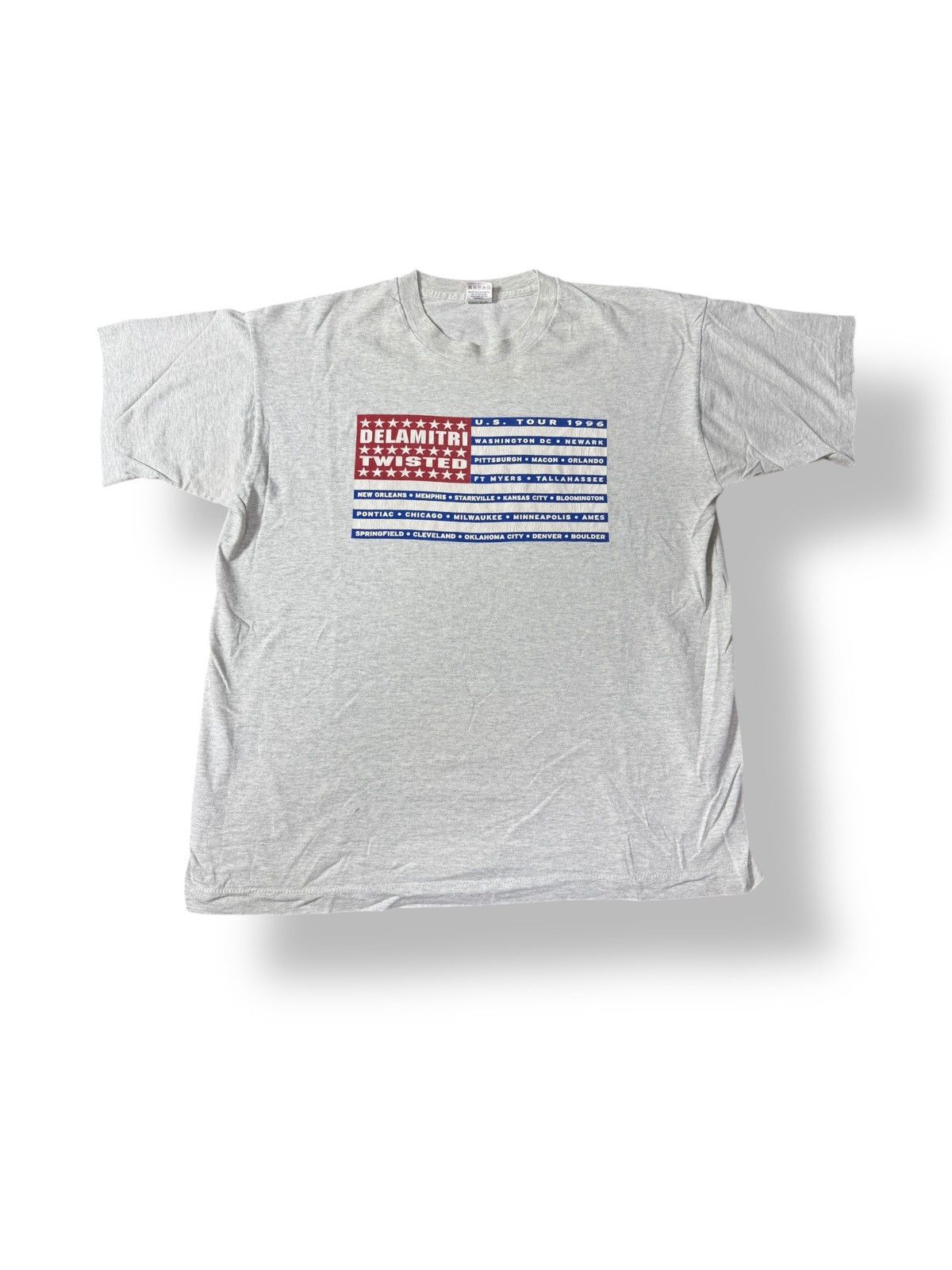 Band Tees × Vintage *RARE* 1996 DEL AMITRI TWISTED BAND TEE USA TOUR T-SHIRT XL Size US XL / EU 56 / 4 - 1 Thumbnail