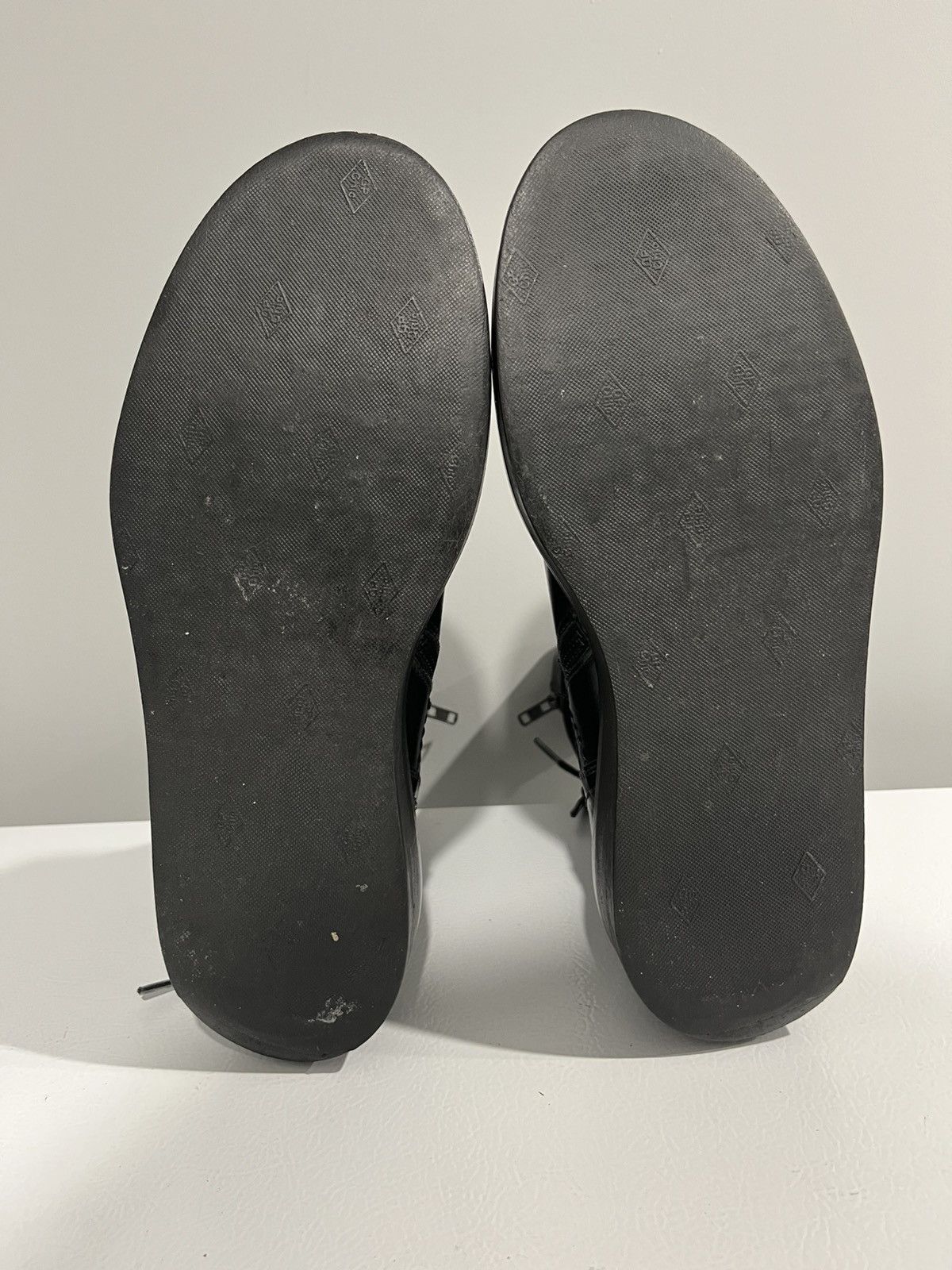 Ann Demeulemeester Ann Demeulemeester Vitello Nero Backlace Boots Size US 7 / EU 40 - 5 Thumbnail