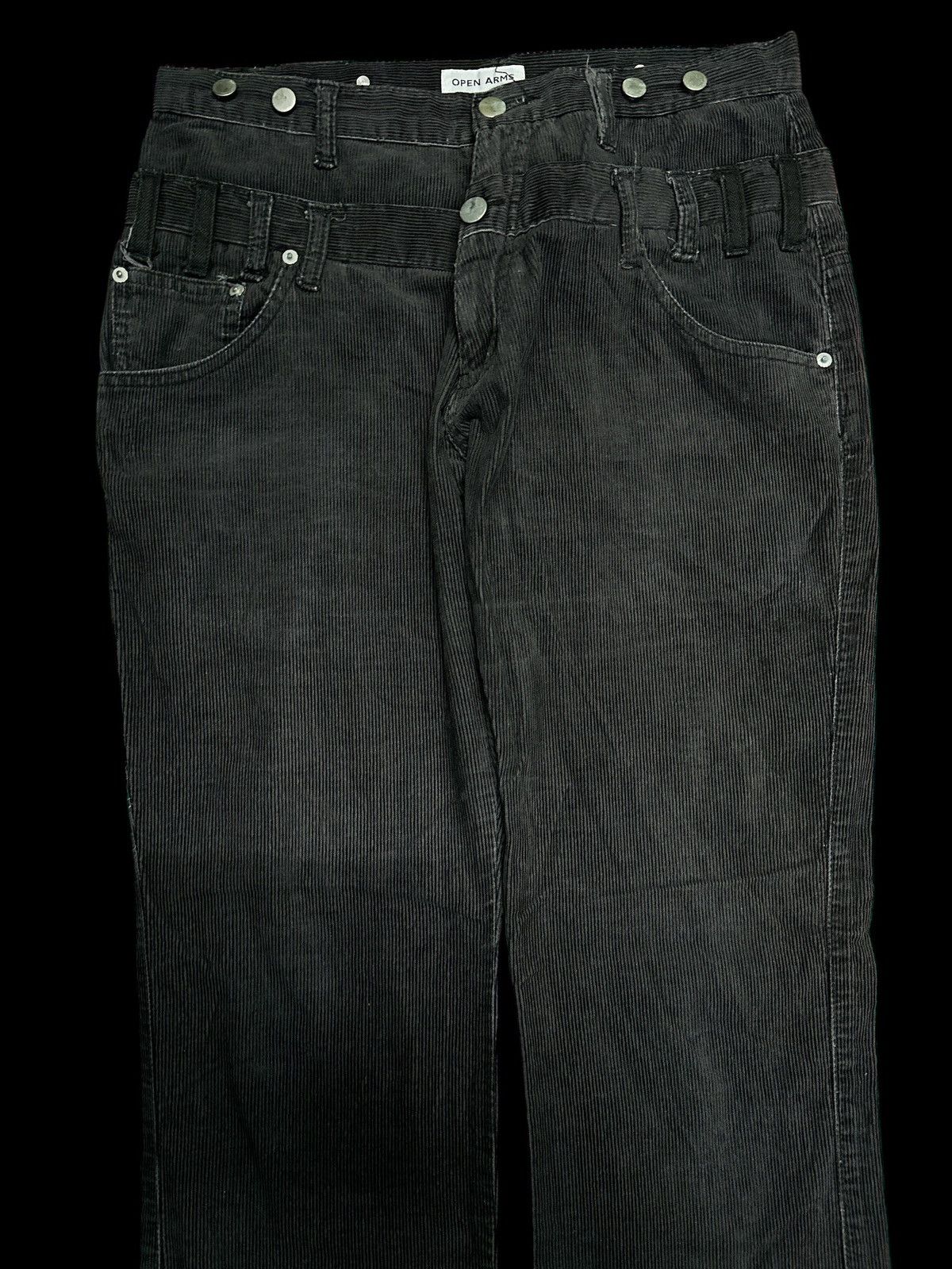 Kapital Double Waist 💥 Open Arms Double Waist Relax pant Size US 32 / EU 48 - 3 Thumbnail