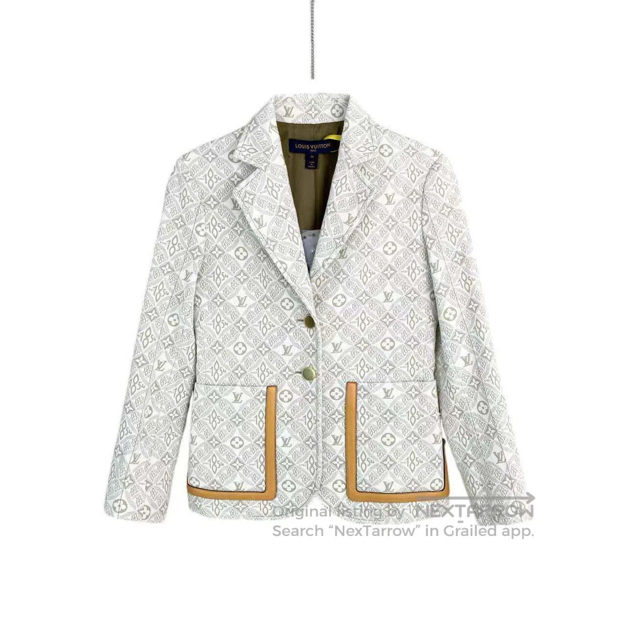 Louis Vuitton Louis Vuitton 1854 collection old flower full print blazer Size XXS / US 00 / IT 34 - 1 Thumbnail