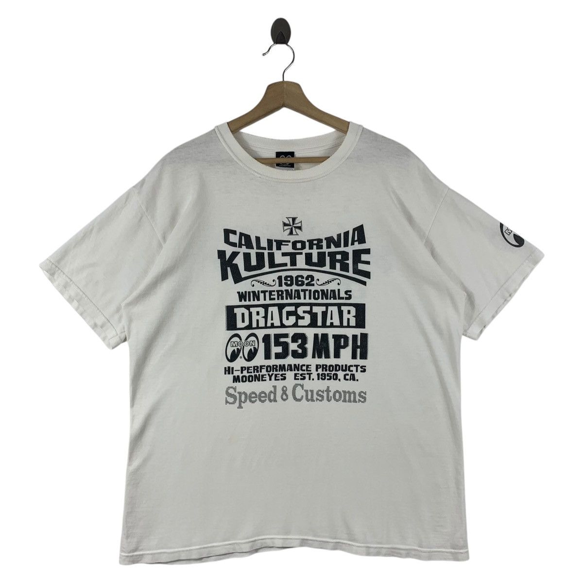 Japanese Brand × Vintage Vintage MOONEYES California Kulture big spellout tee Size US L / EU 52-54 / 3 - 1 Thumbnail