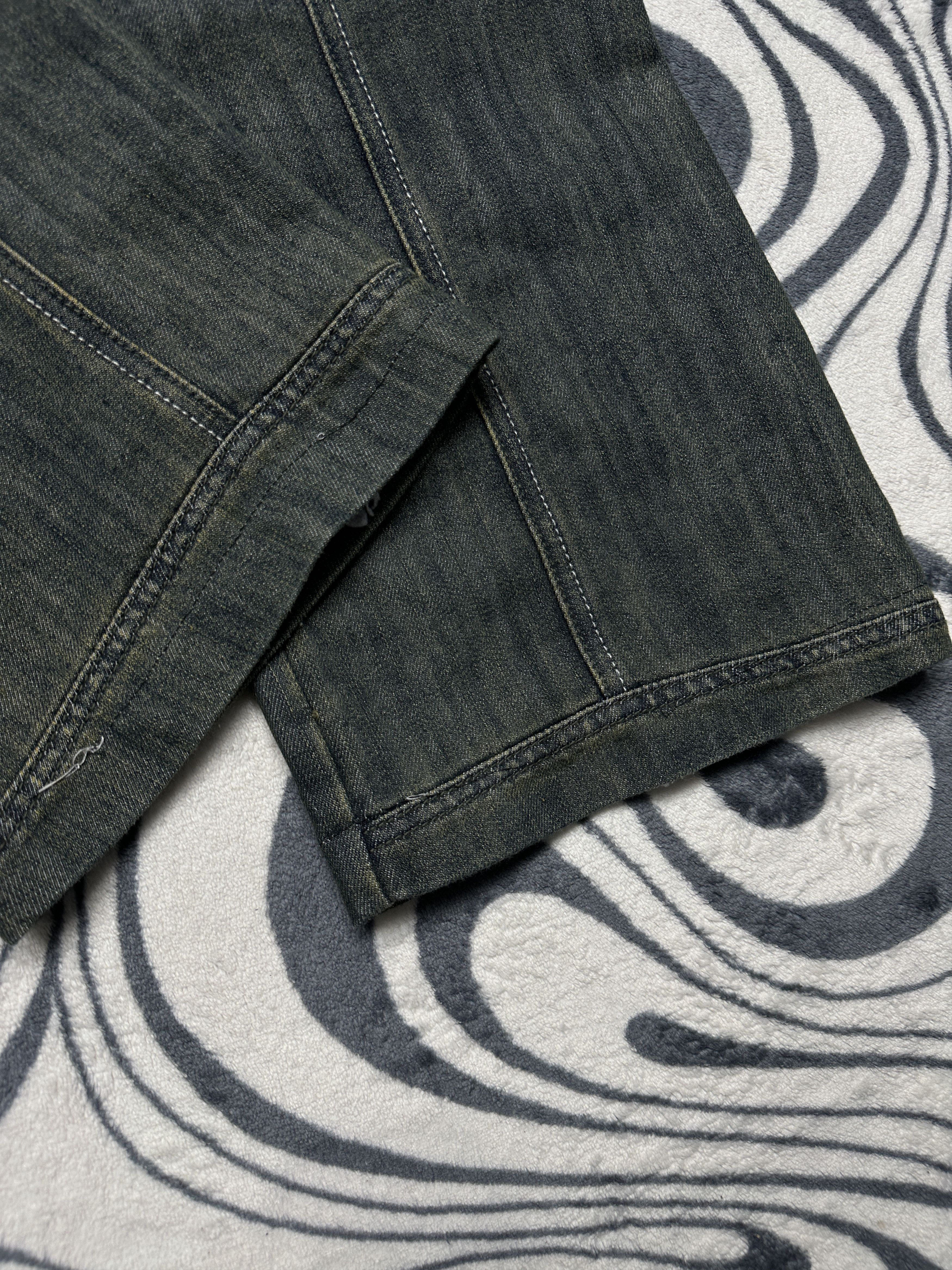 Airwalk Airwalk Vintage Mens Denim Cargo Baggy Pants Size US 36 / EU 52 - 10 Thumbnail
