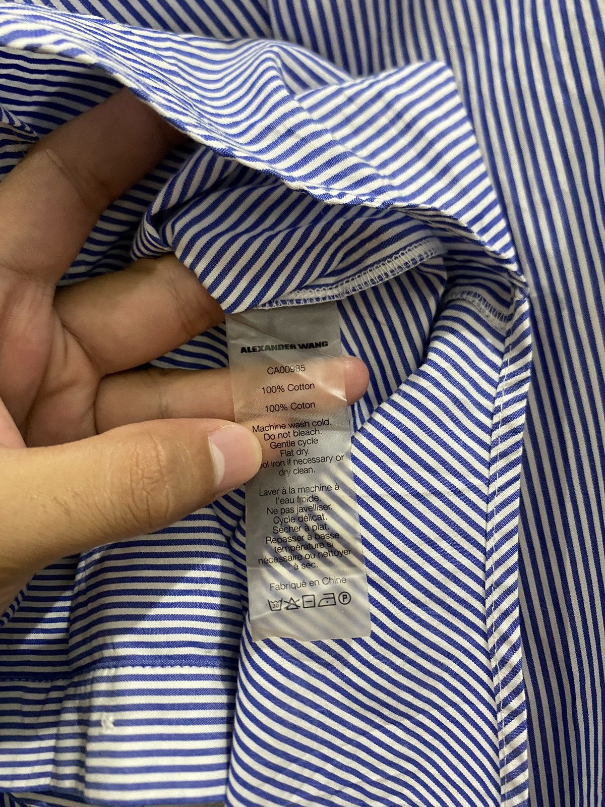 Alexander Wang RARE ALEXANDER WANG HALTER POPLIN SHIRT TOP Size M / US 6-8 / IT 42-44 - 8 Thumbnail