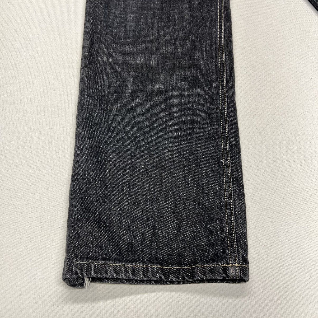 Tommy Hilfiger × Vintage Tommy Hilfiger Jeans Black Blasted Boyfriend Denim Faded Size 34" / US 12 / IT 48 - 4 Thumbnail