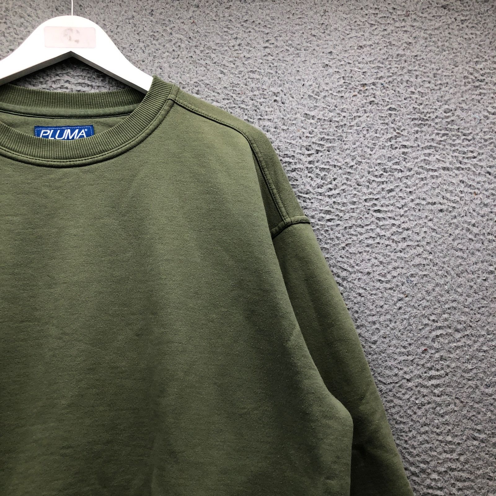 Russell Athletic VTG Russell Athletic Pluma Olive Green Sweatshirt Mens XL Size US XL / EU 56 / 4 - 7 Thumbnail