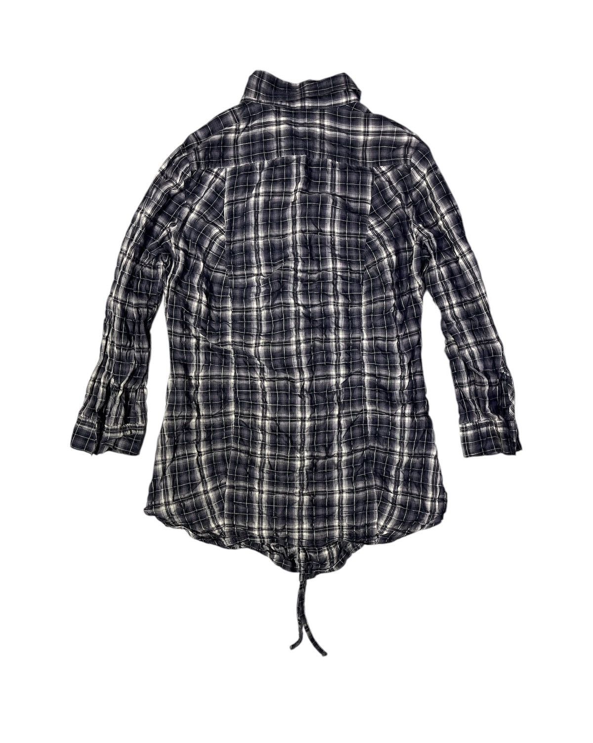 Tornado Mart Tornado Mart Plaid Wrinkle Button Up Shirt Size US S / EU 44-46 / 1 - 2 Thumbnail