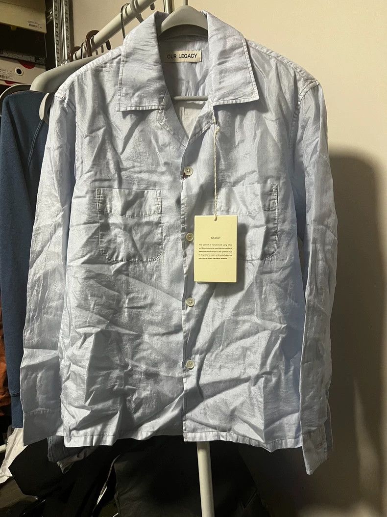 トップス OUR LEGACY Emporio Armani LIBERO SHIRT OUR LEGACY: WORK SHOP Emporio Armani Beige Libero Shirt | SSENSE