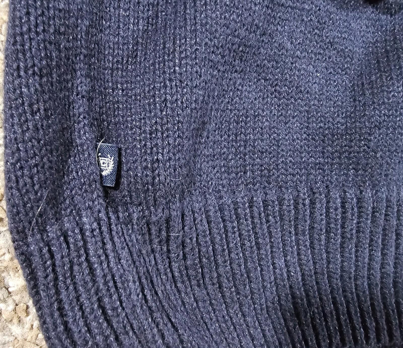 Chaps Chaps XL Cowl Neck Pocket Sweater Blue Size US XL / EU 56 / 4 - 7 Thumbnail