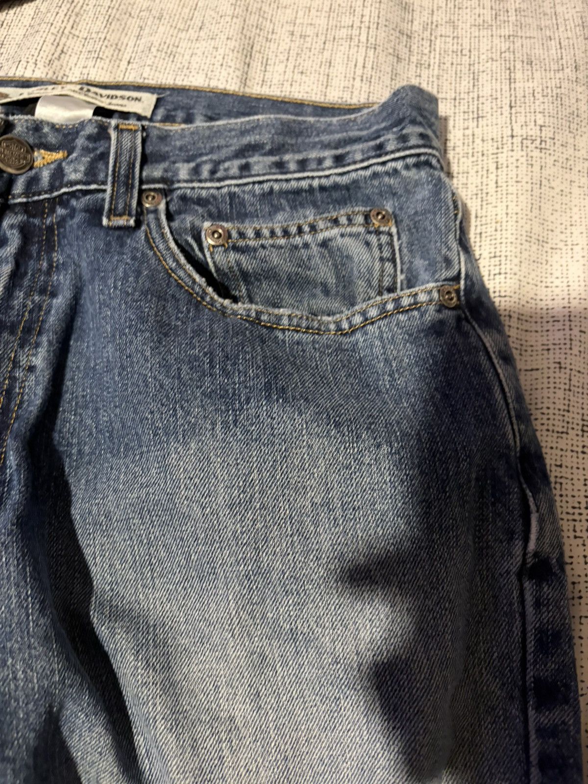 Harley Davidson harley davidson denim Size US 33 - 5 Thumbnail
