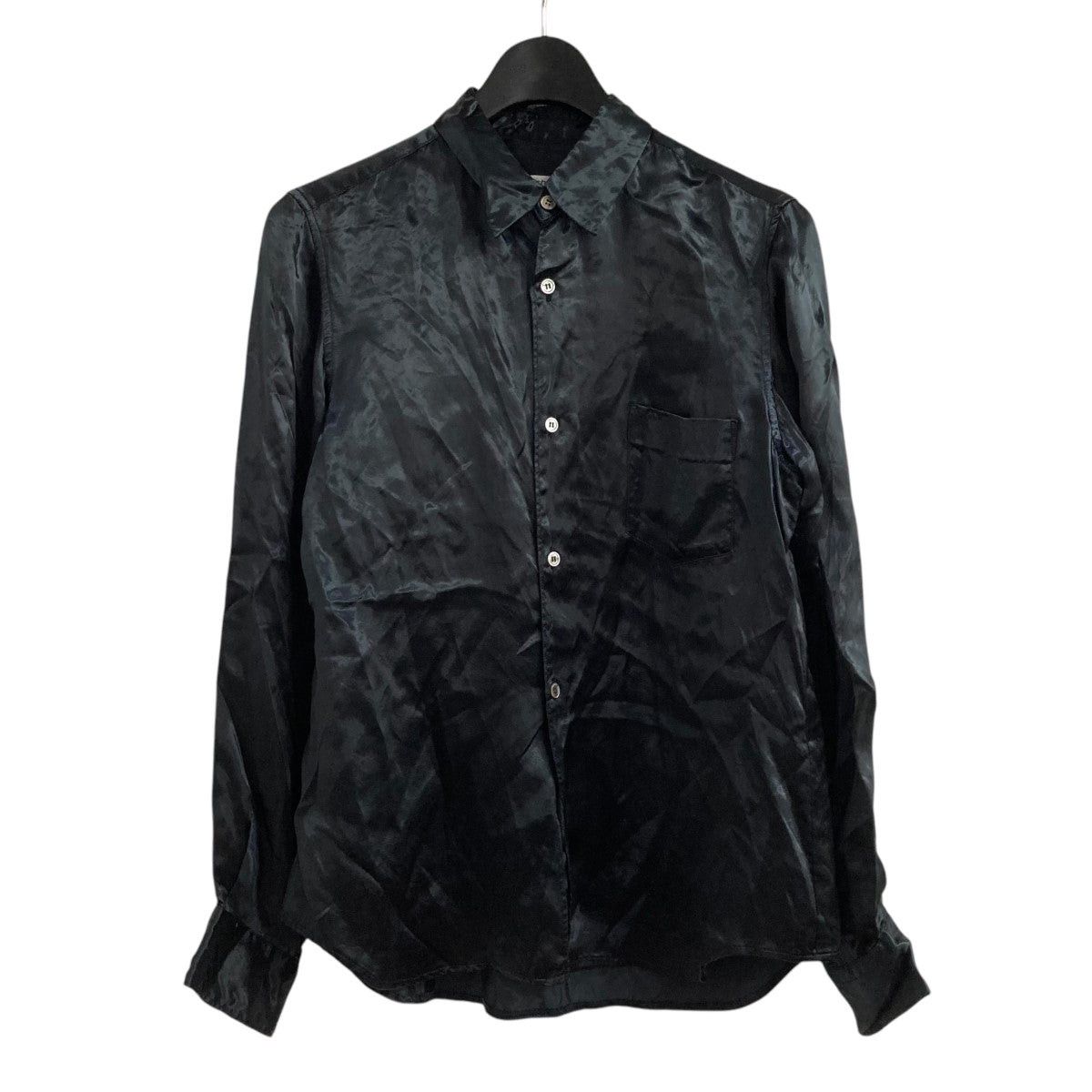 Comme des Garcons AD2001 Satin Button Up Shirt Size US M / EU 48-50 / 2 - 1 Thumbnail