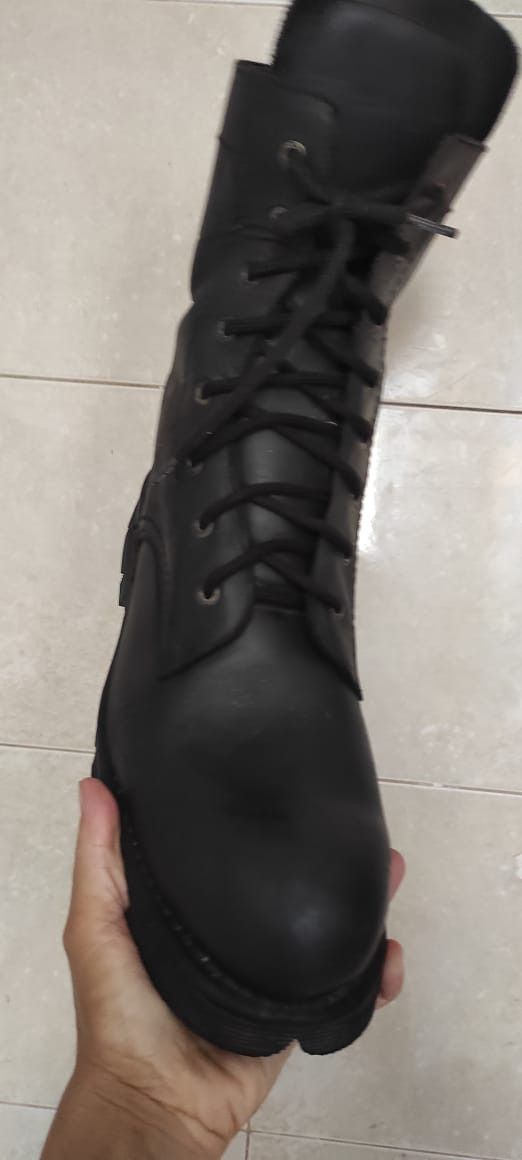 New Rock New Rock Reactor Leather Mid Calf Boots Made Spain SZ US 16 Size US 15 / EU 48 - 7 Thumbnail
