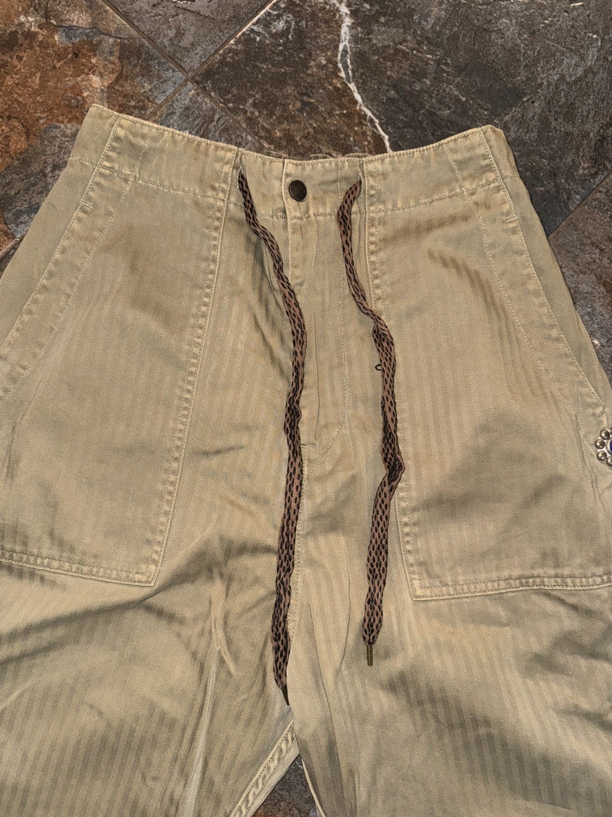 Kapital Kountry Kapital Herringbone Easy Baker Pants Size US 30 / EU 46 - 7 Thumbnail