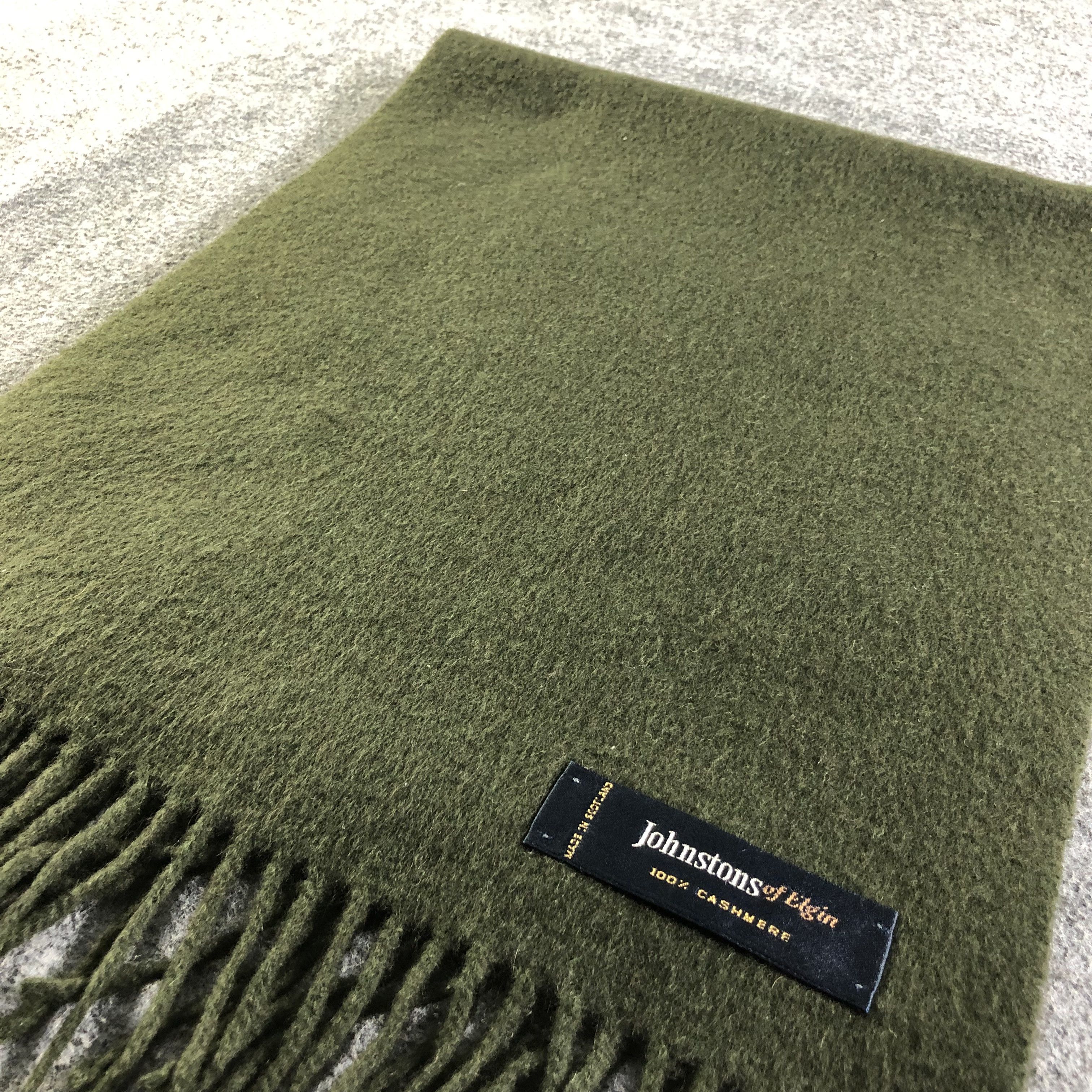 Johnstons Of Elgin Johnstons Of Elgin Cashmere Scarf Muffler V1962 Size ONE SIZE - 3 Thumbnail