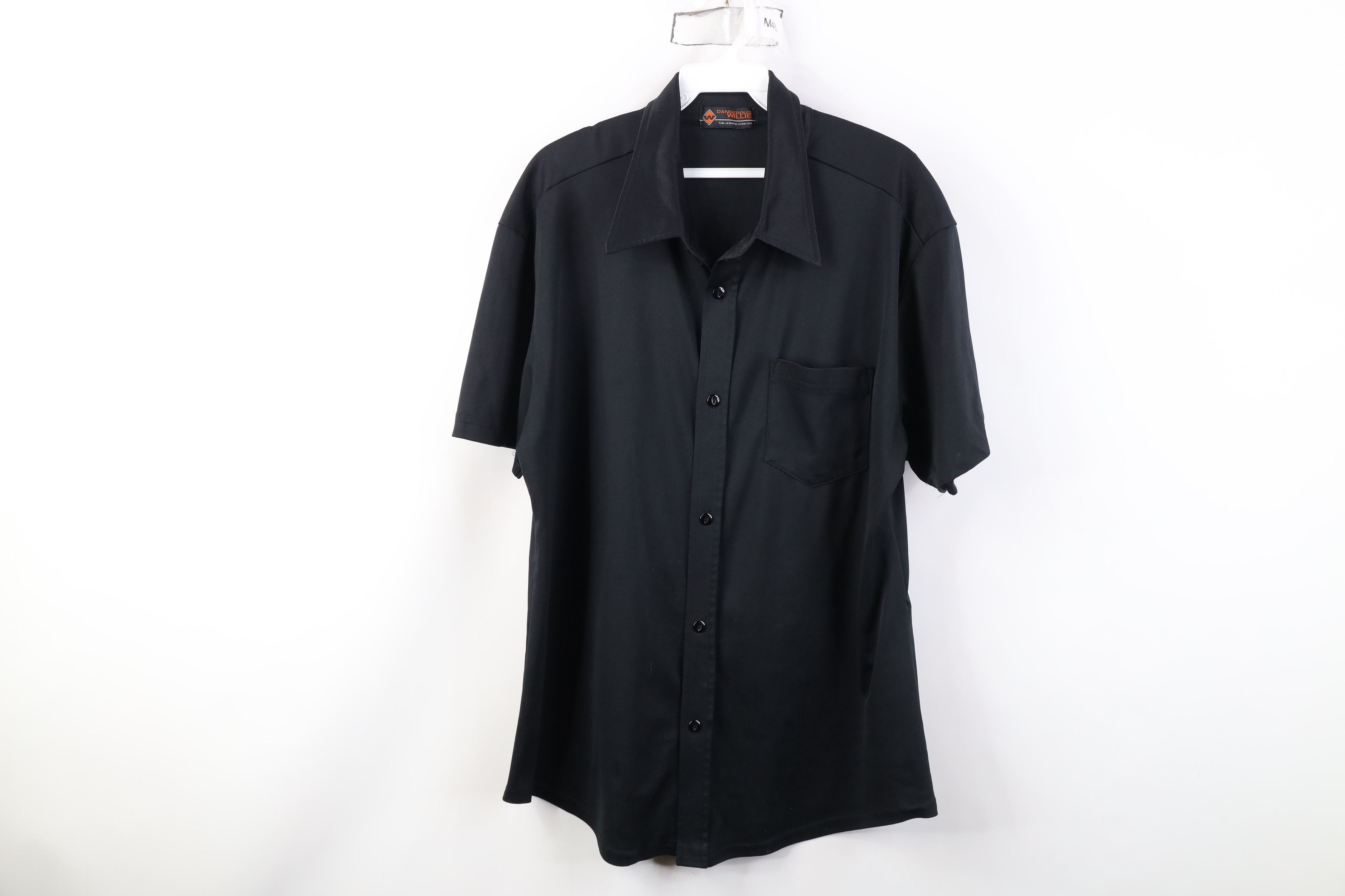 Vintage Vintage 90s Rockabilly Short Sleeve Collared Button Shirt Size US L / EU 52-54 / 3 - 1 Thumbnail