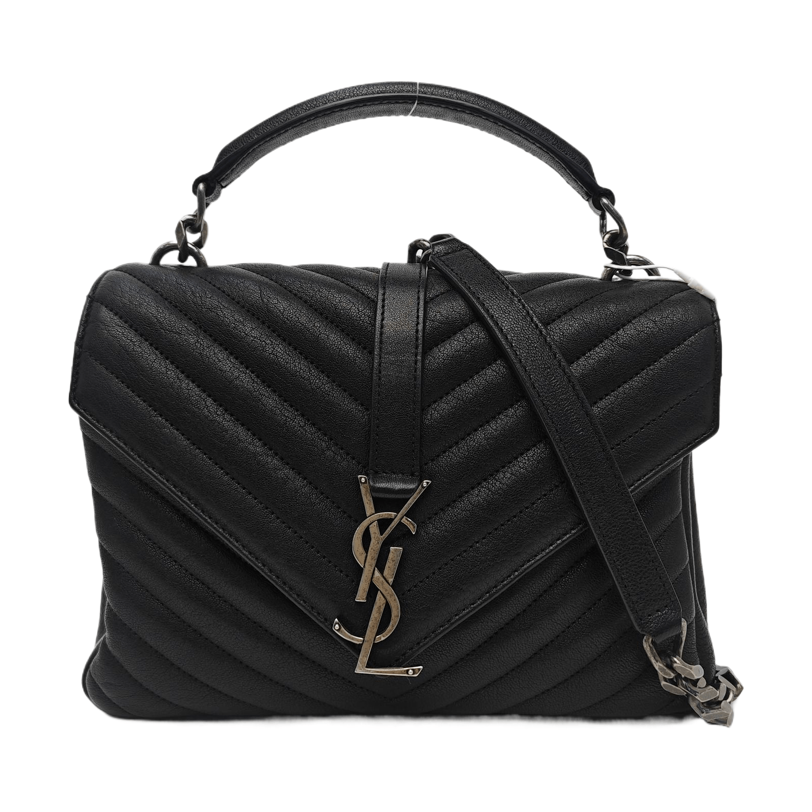 Saint Laurent Paris Saint Laurent College Medium Quilted Leather Bag Size ONE SIZE - 1 Thumbnail