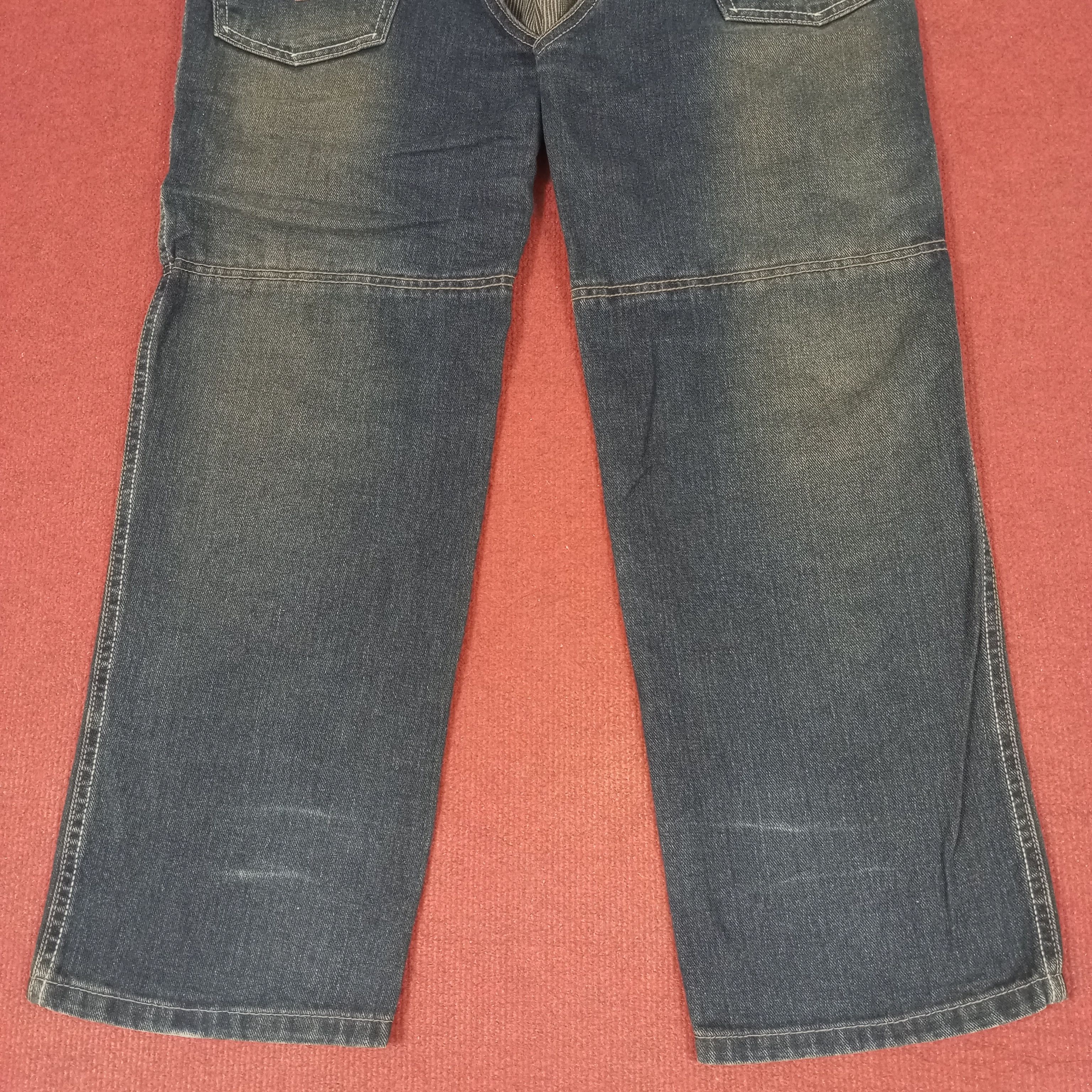 Vintage Win Jen Fashion Style Double Waist Design Streetwear Jeans Size US 31 - 6 Thumbnail