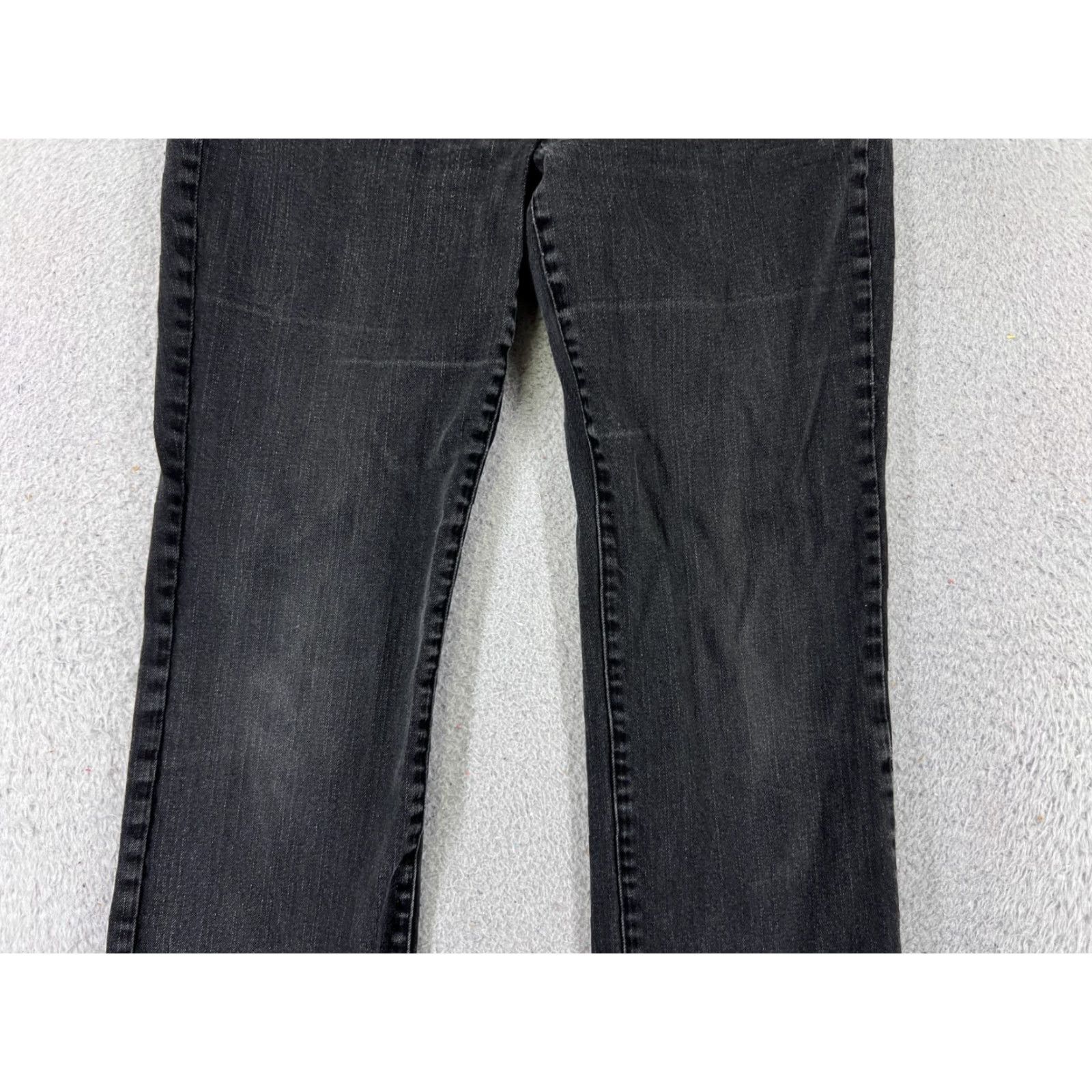 Ralph Lauren Lauren Ralph Lauren Jeans Women 10 Black Denim Straight Mid Rise 30x30 Size 32" / US 10 / IT 46 - 3 Thumbnail