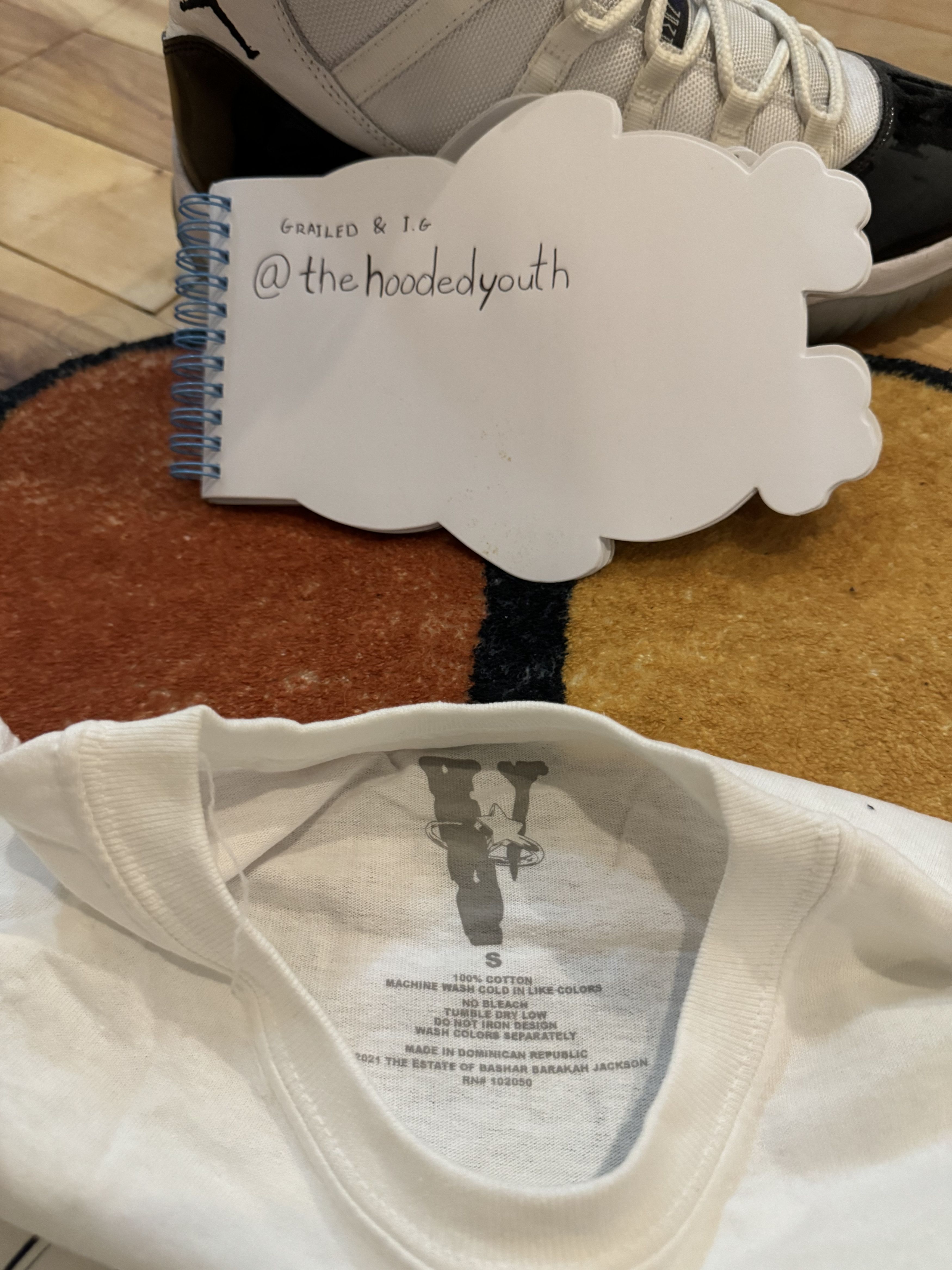 Pop Smoke x Vlone Faith King of New York T-shirt - Tops