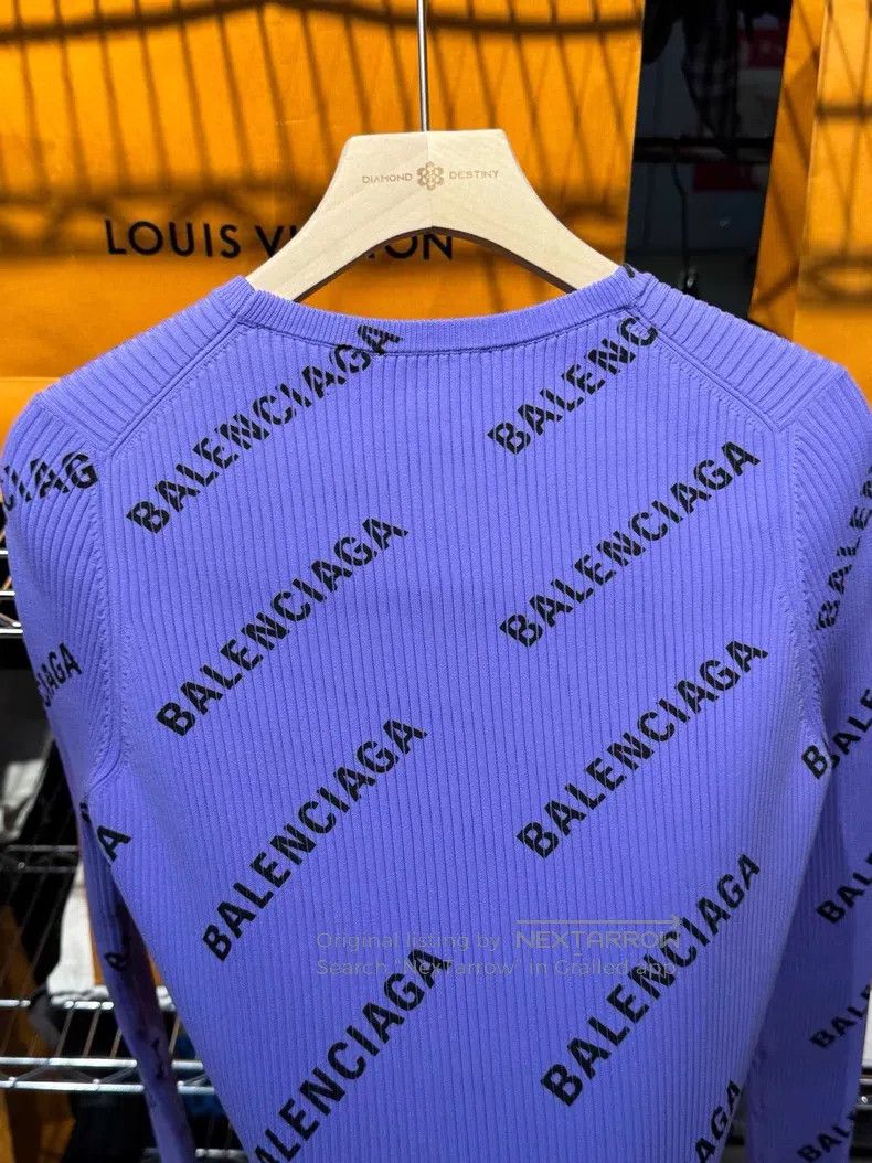 Balenciaga Balenciaga Fully Printed Long-Sleeve Cardigan Size XS / US 0-2 / IT 36-38 - 5 Thumbnail