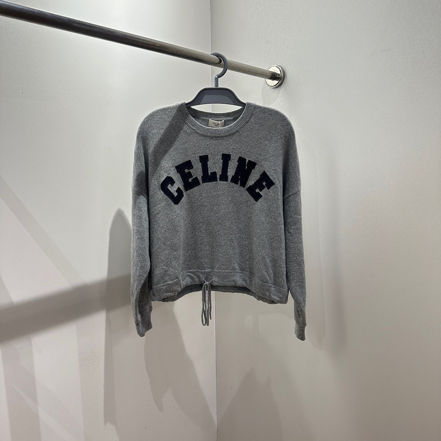 Celine Celine Logo Wool Cashmere Sweater XS Size XS / US 0-2 / IT 36-38 - 1 Thumbnail