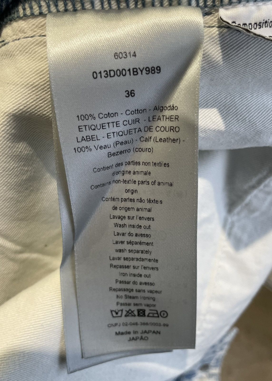 Dior Dior Slim jean Size US 36 / EU 52 - 8 Thumbnail