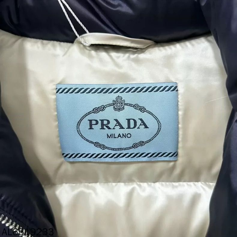 Prada Prada Size 38 Triangle sleeve label cotton jacket size 38 Size US XXS / EU 40 - 5 Thumbnail
