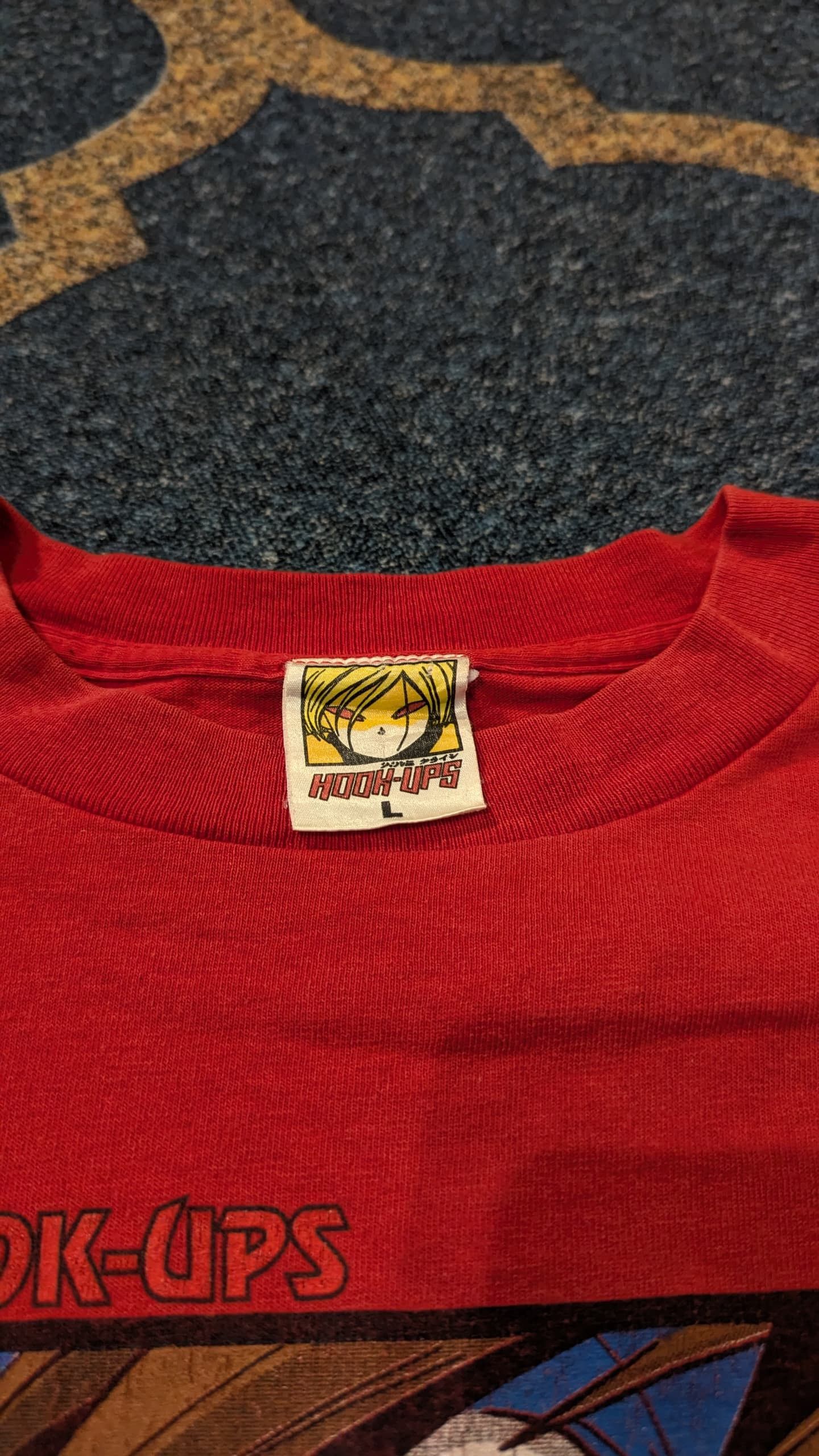 Hook-Ups × Vintage Hook-Ups Devilman Red Eye Skateboarding Shirts Size US L / EU 52-54 / 3 - 2 Thumbnail