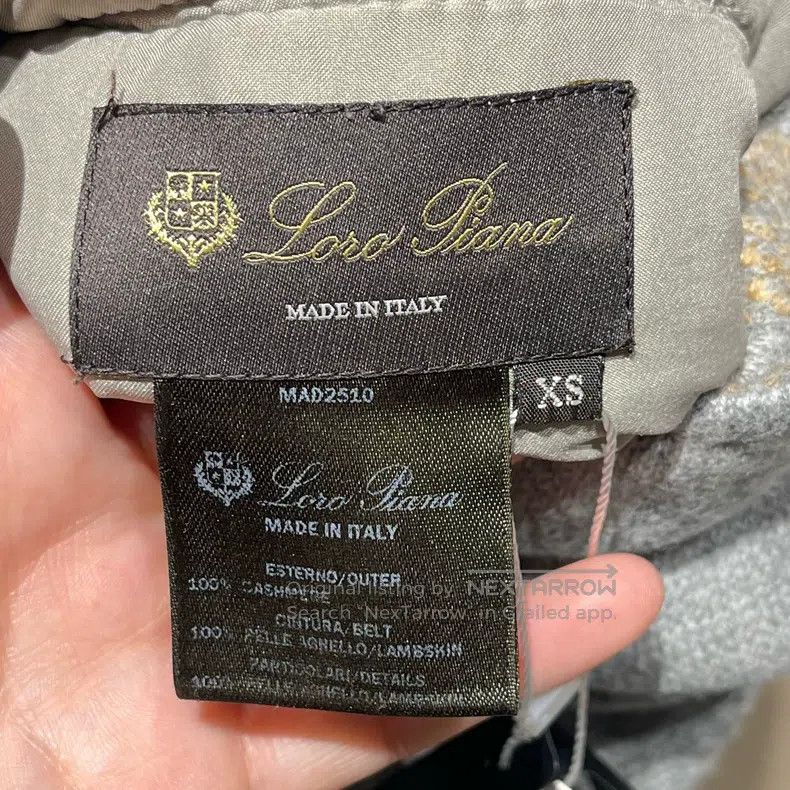 Loro Piana Loro Piana Gray Checkered Dual-Sided Cashmere Overcoat Size XS / US 0-2 / IT 36-38 - 5 Thumbnail
