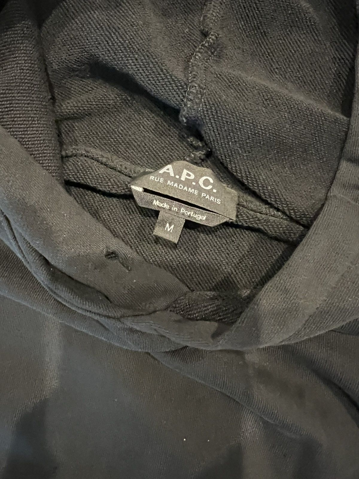 A.P.C. Black A.P.C. Hoddie Size US M / EU 48-50 / 2 - 3 Thumbnail