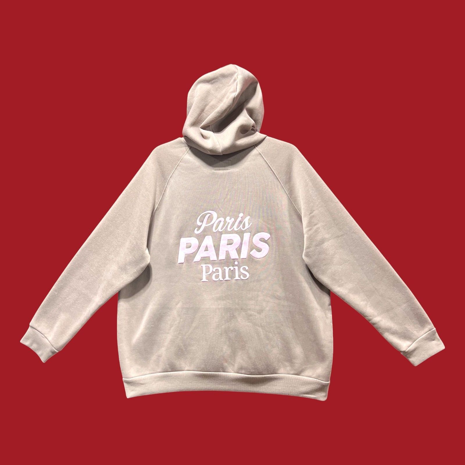 Other Rue 24 - Women's Long Sleeve Hooded Sweatshirt - Brown - Ext Size XL / US 12-14 / IT 48-50 - 2 Thumbnail