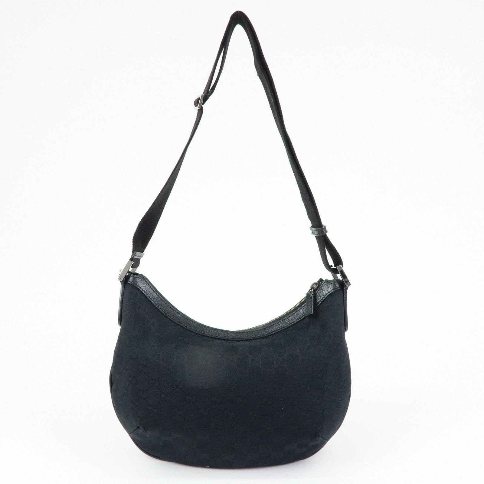 Gucci Gucci GG Canvas Shoulder Bag Black Size ONE SIZE - 2 Thumbnail